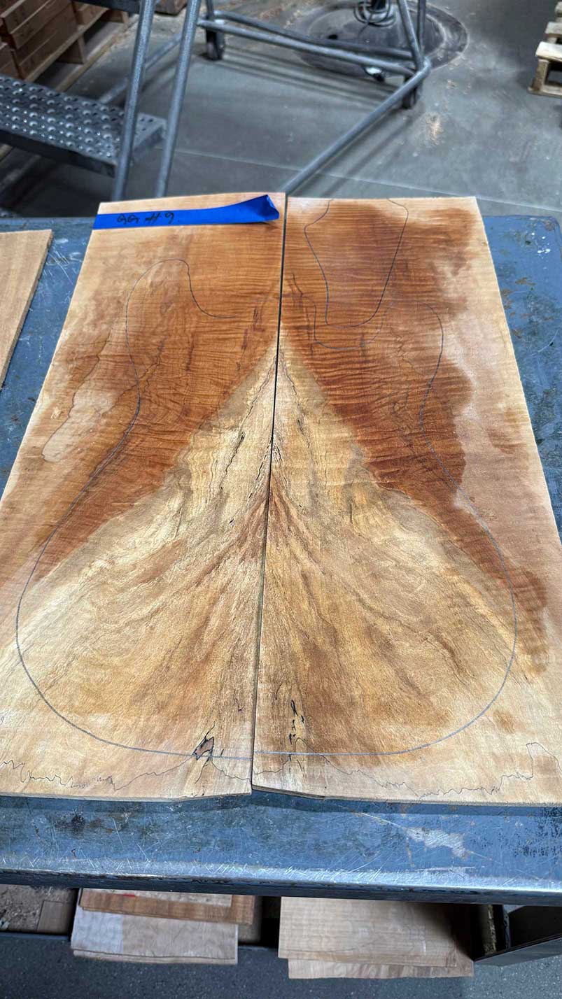 Suhr Standard Natural Hand Picked Maple Top #91404