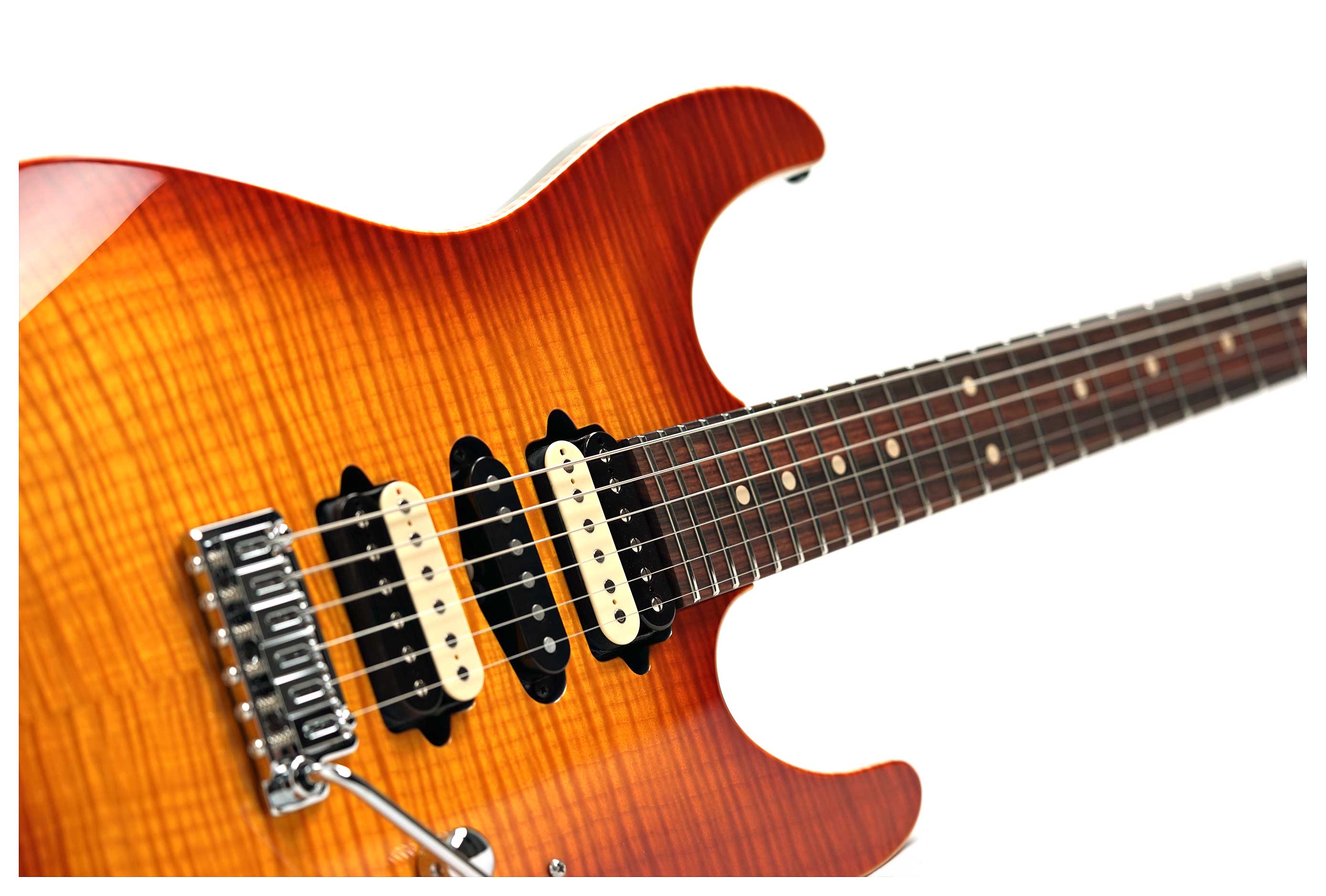 Suhr guitarguitar Exclusive Modern Plus Suhr Burst Pau Ferro Fingerboard #91996