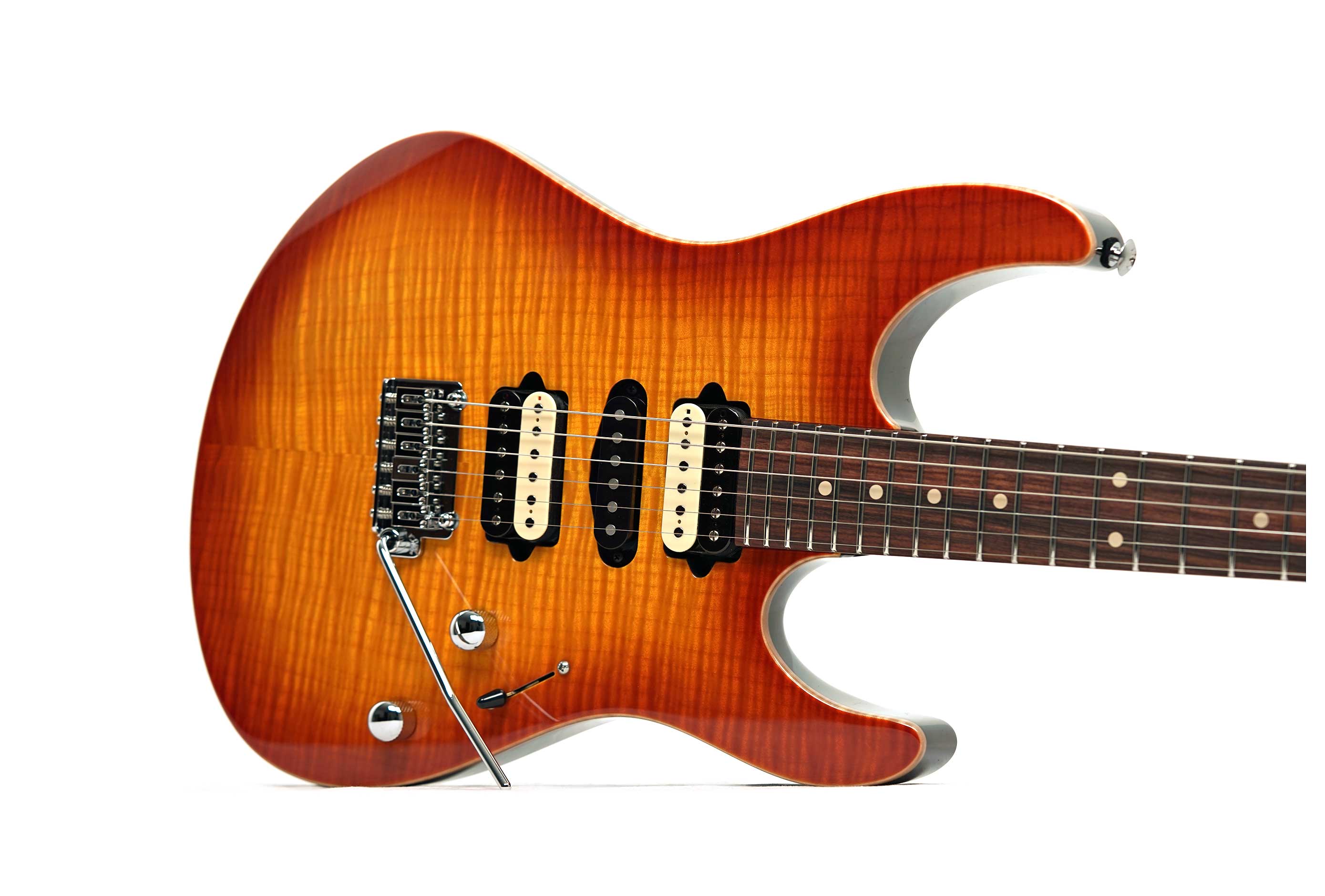 Suhr guitarguitar Exclusive Modern Plus Suhr Burst Pau Ferro Fingerboard #91996
