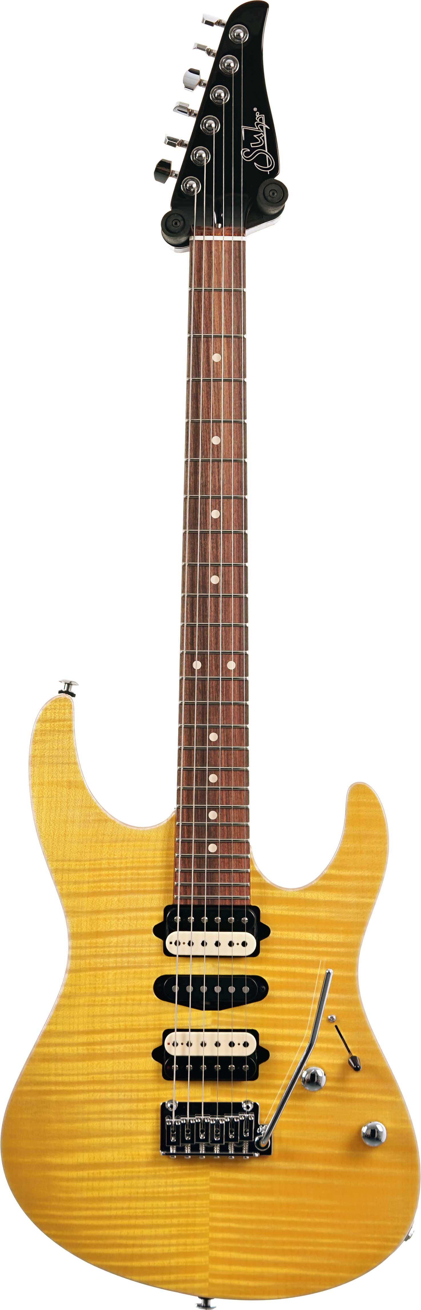 Suhr guitarguitar Exclusive Modern Plus Trans Lemon Yellow Pau Ferro Fingerboard #92018