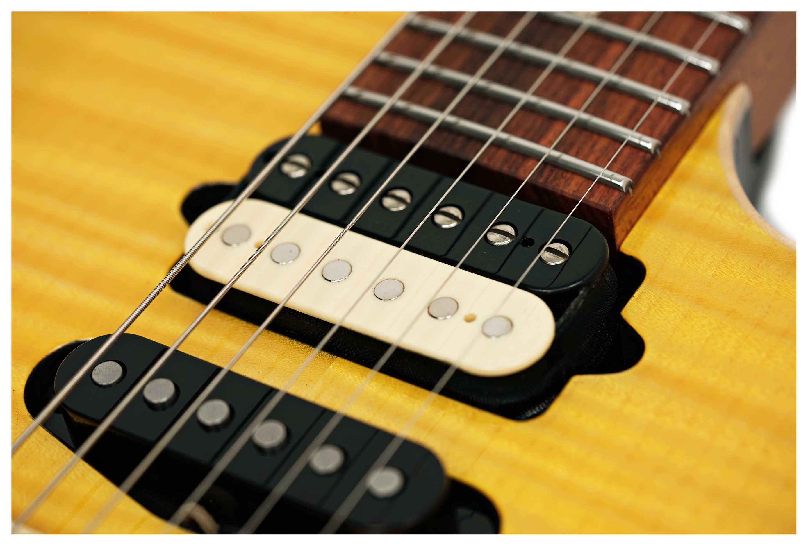 Suhr guitarguitar Exclusive Modern Plus Trans Lemon Yellow Pau Ferro Fingerboard #92018