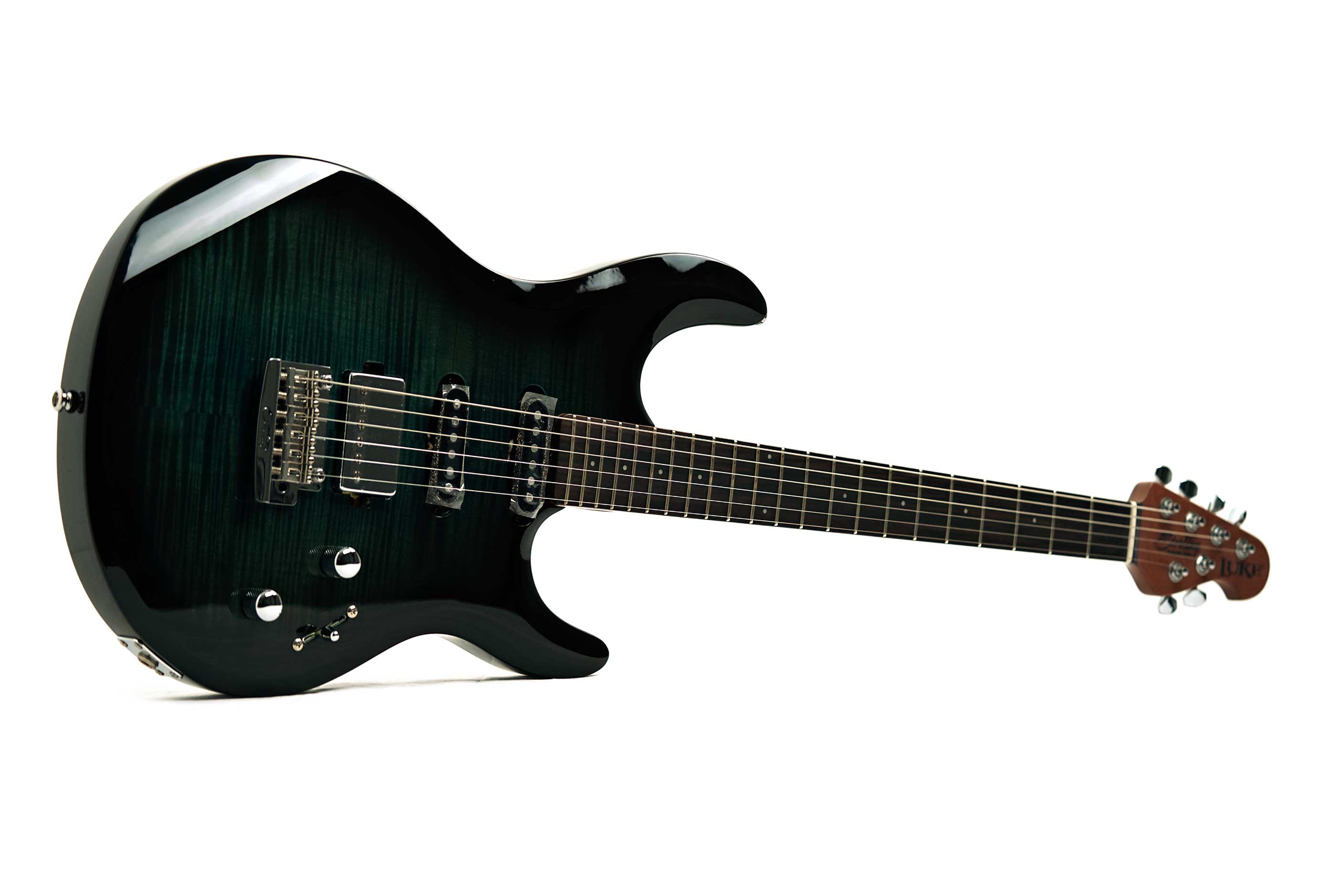 Music Man Sterling Luke LK100 HSS Yucatan Blue (Ex-Demo) #SG76128