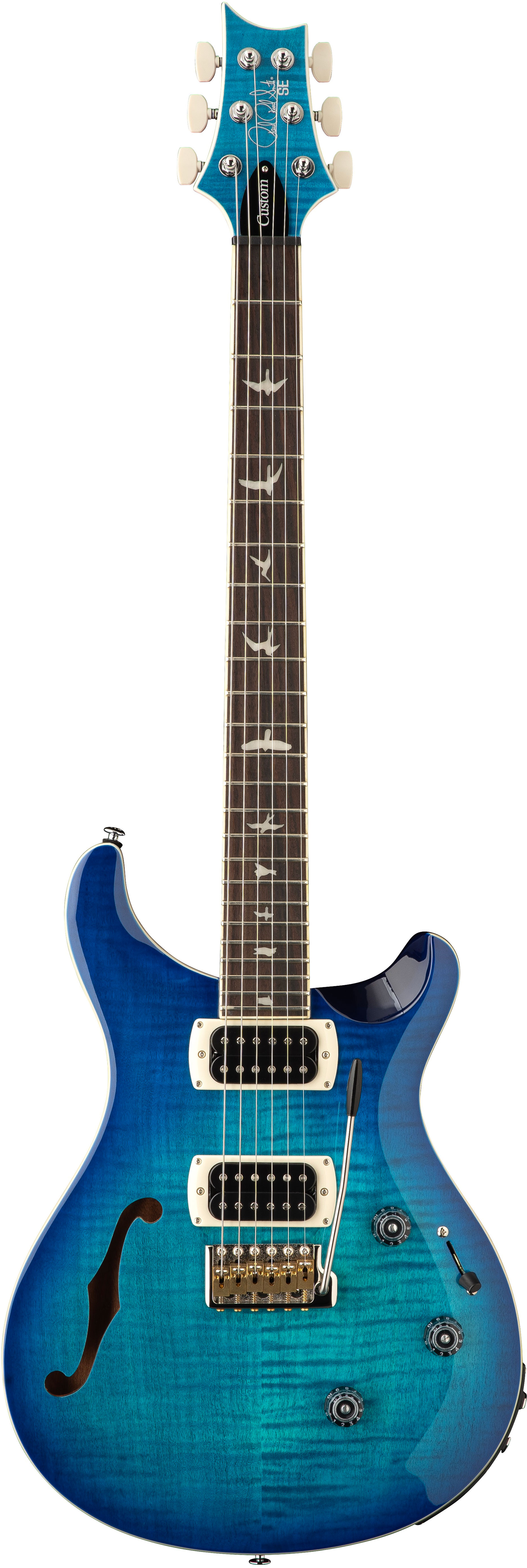 PRS SE Custom 24 Semi-Hollow Piezo Lake Blue (2026)