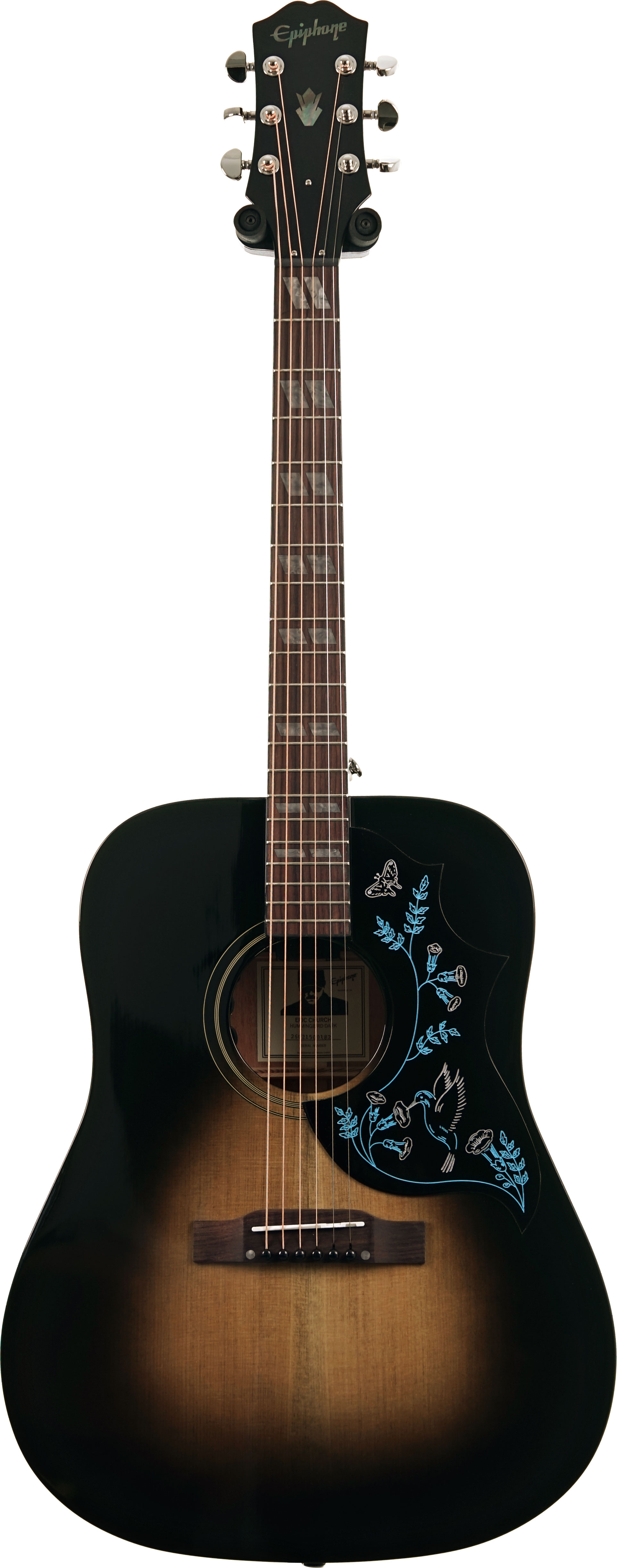 Epiphone Eric Church Hummingbird Dark Cobra Burst (Ex-Demo) #26021500182