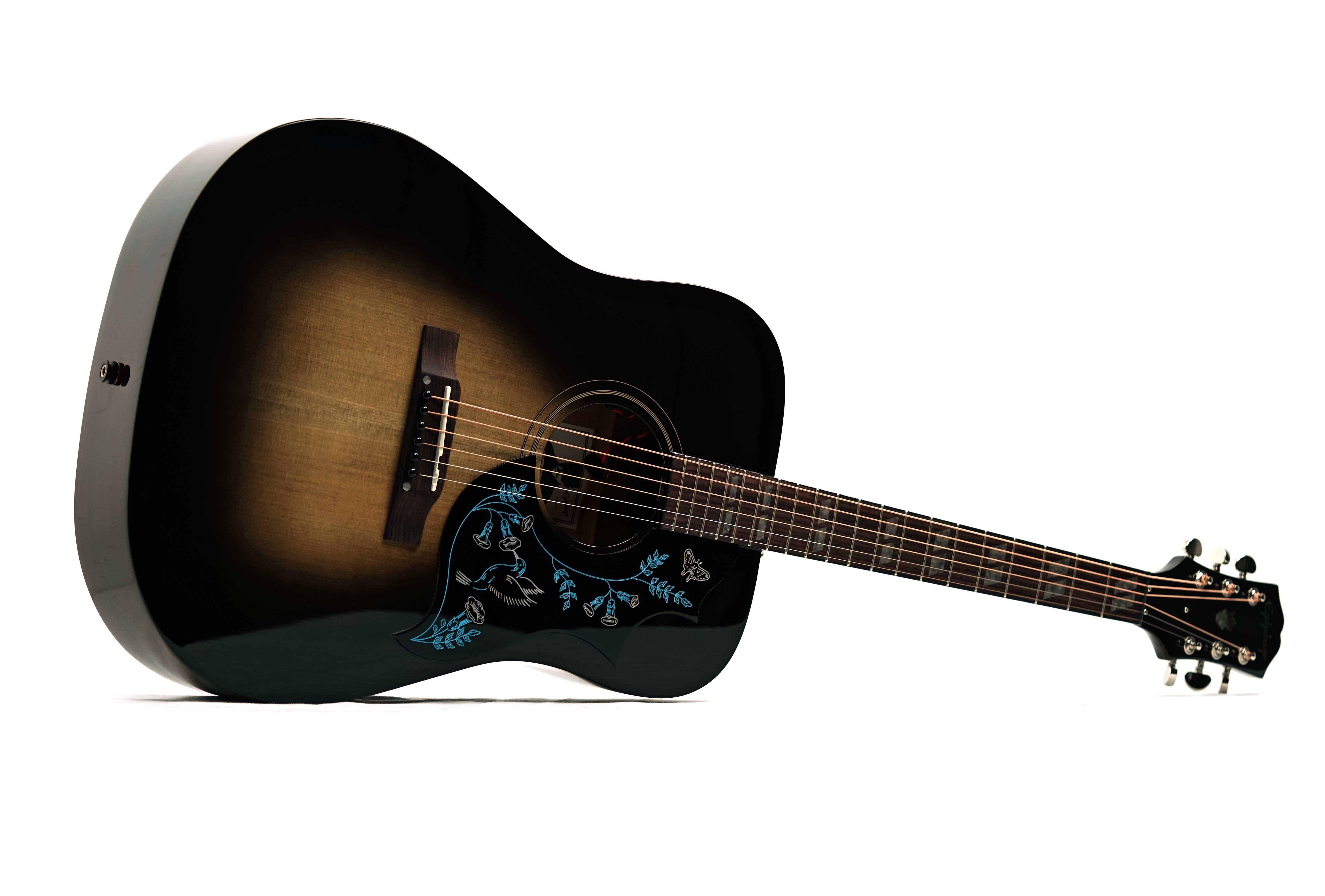 Epiphone Eric Church Hummingbird Dark Cobra Burst (Ex-Demo) #26021500182