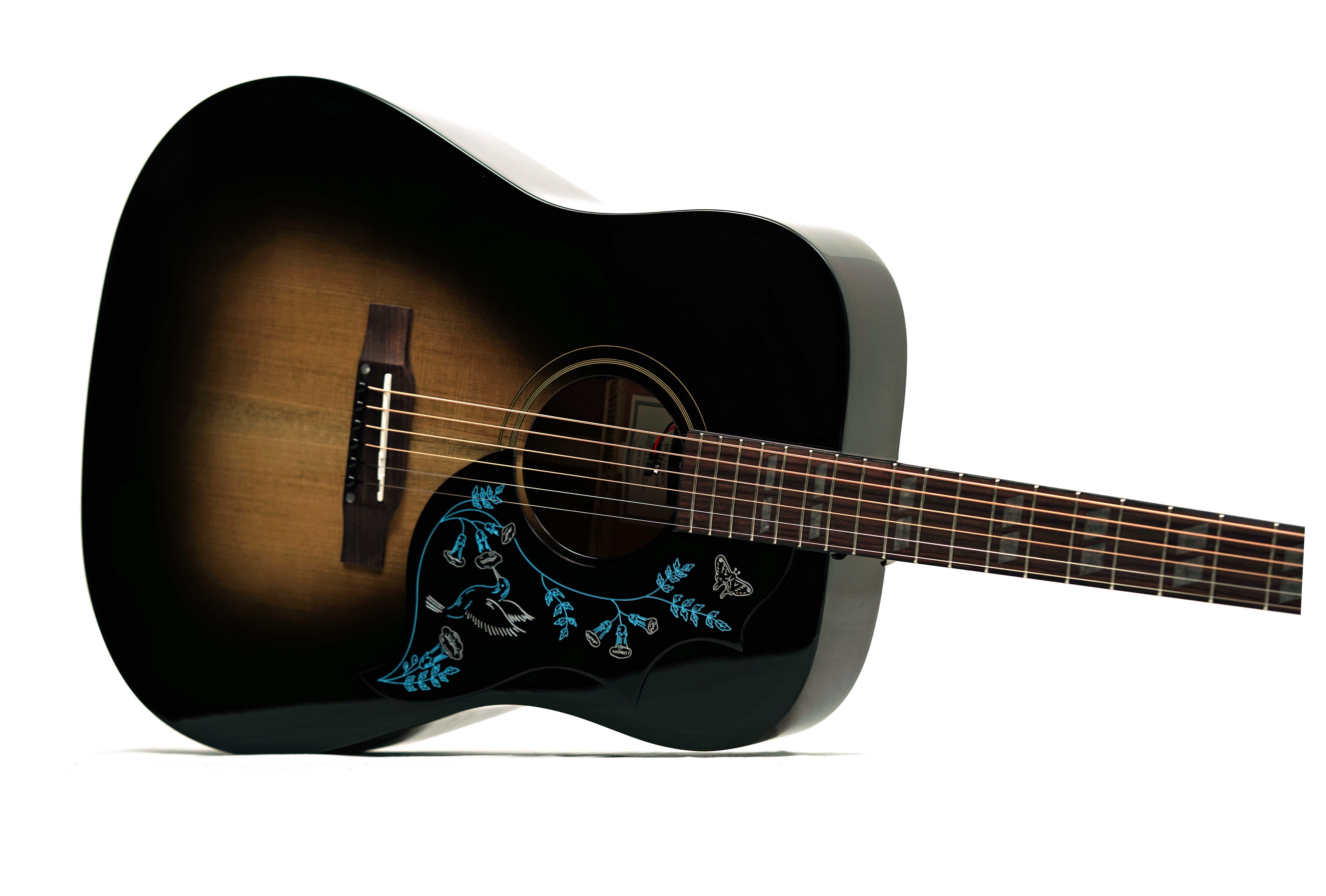 Epiphone Eric Church Hummingbird Dark Cobra Burst (Ex-Demo) #26021500182
