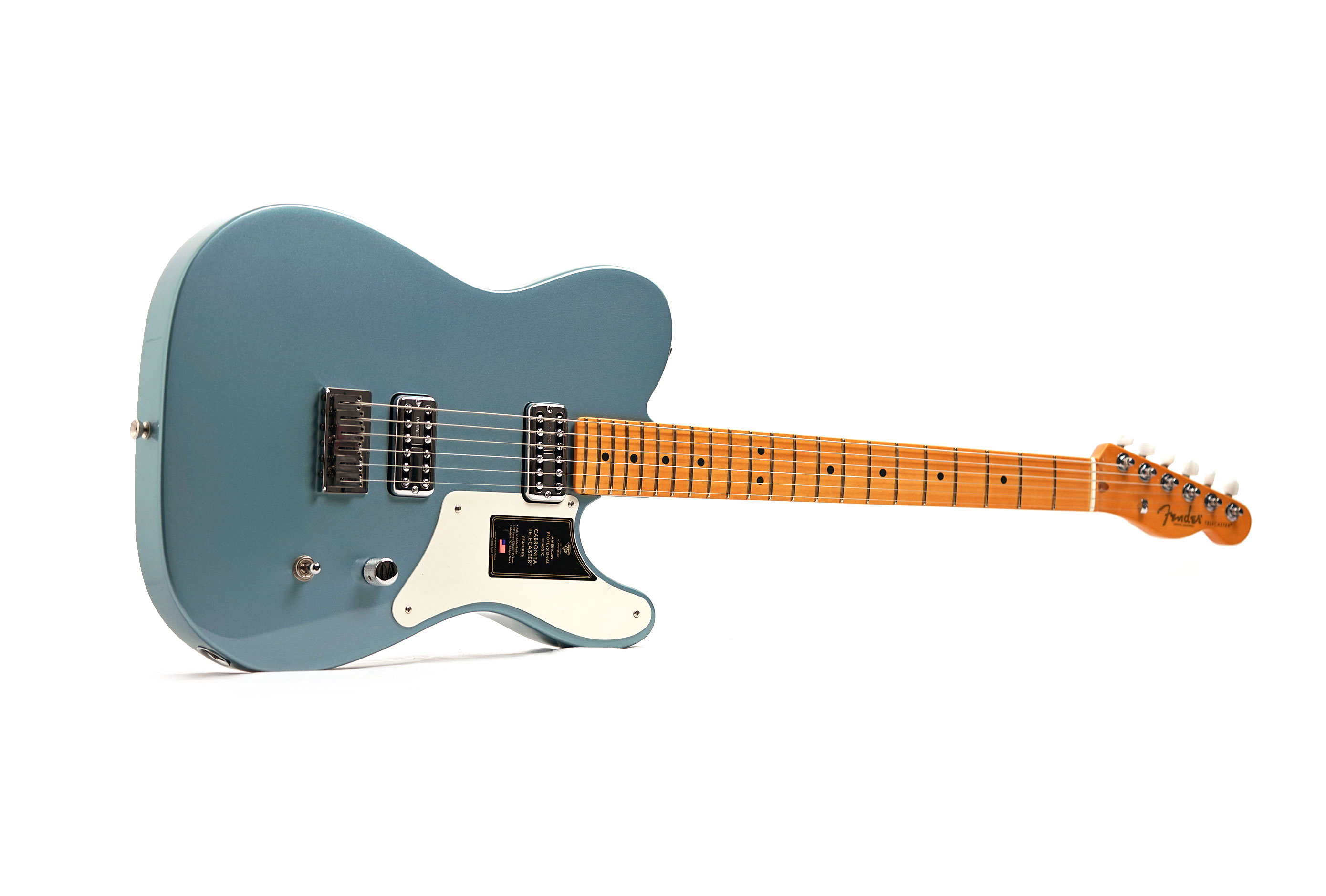 Fender 75th Anniversary American Professional Classic Cabronita Telecaster Ice Blue Metallic Maple Fingerboard #US26054364