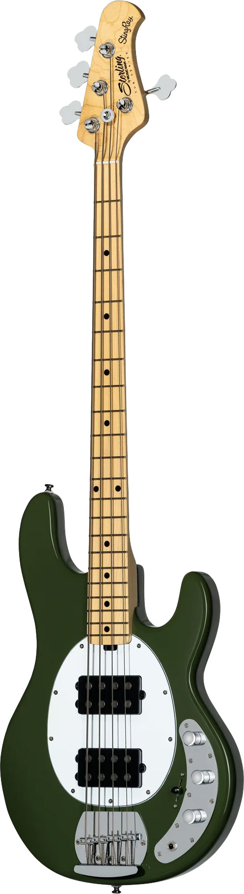 Music Man Sterling SUB Series StingRay HH RAY4HH Olive