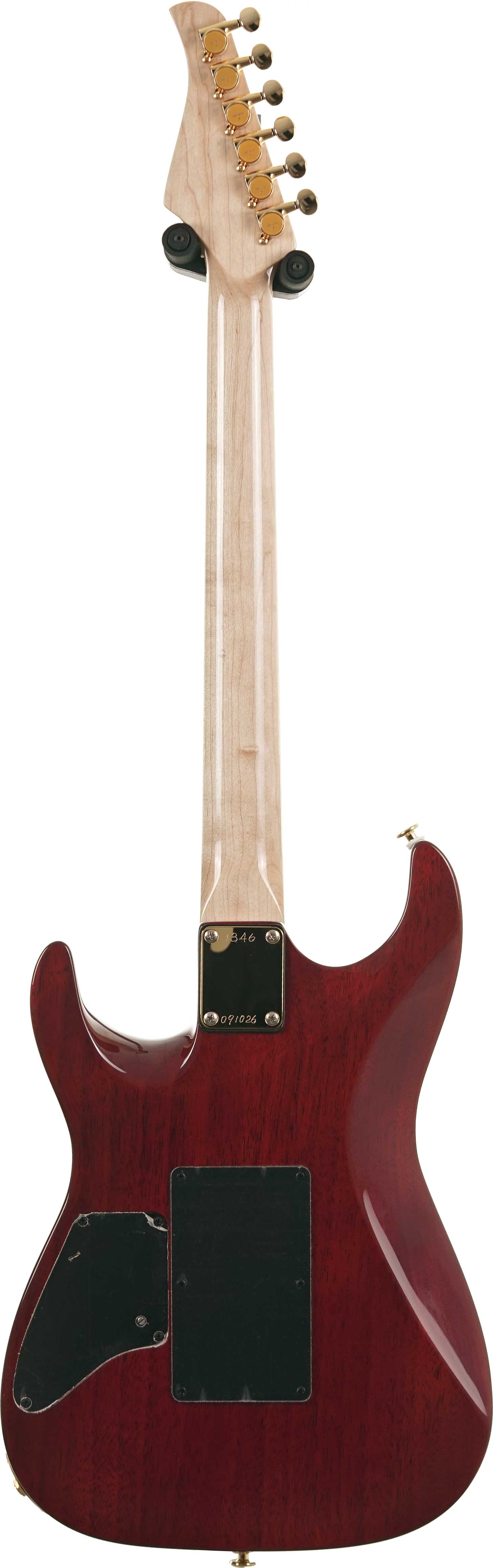 Pensa Guitars Soho Custom Classic Flame Amber Knopfler Spec #1346