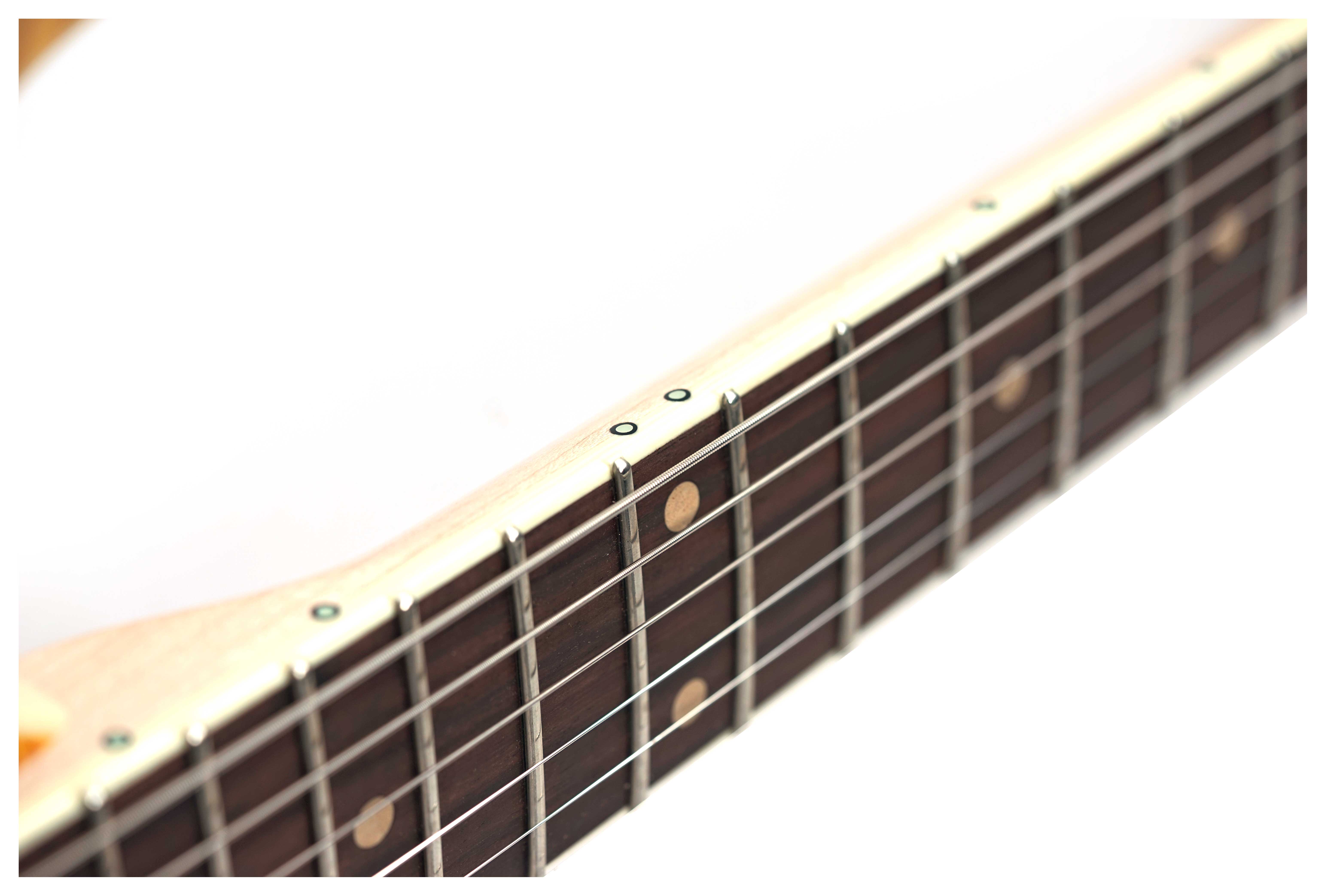 Pensa Guitars Soho Custom Classic Flame Amber Knopfler Spec #1346