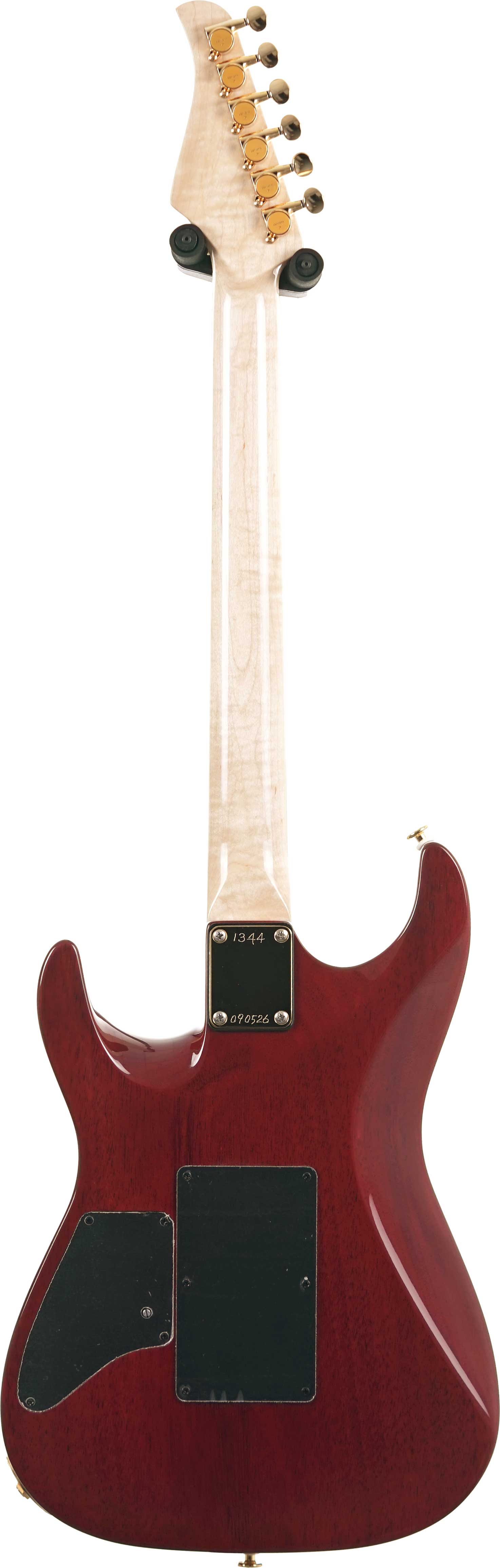 Pensa Guitars Soho Custom Classic Flame Amber Knopfler Spec #1344