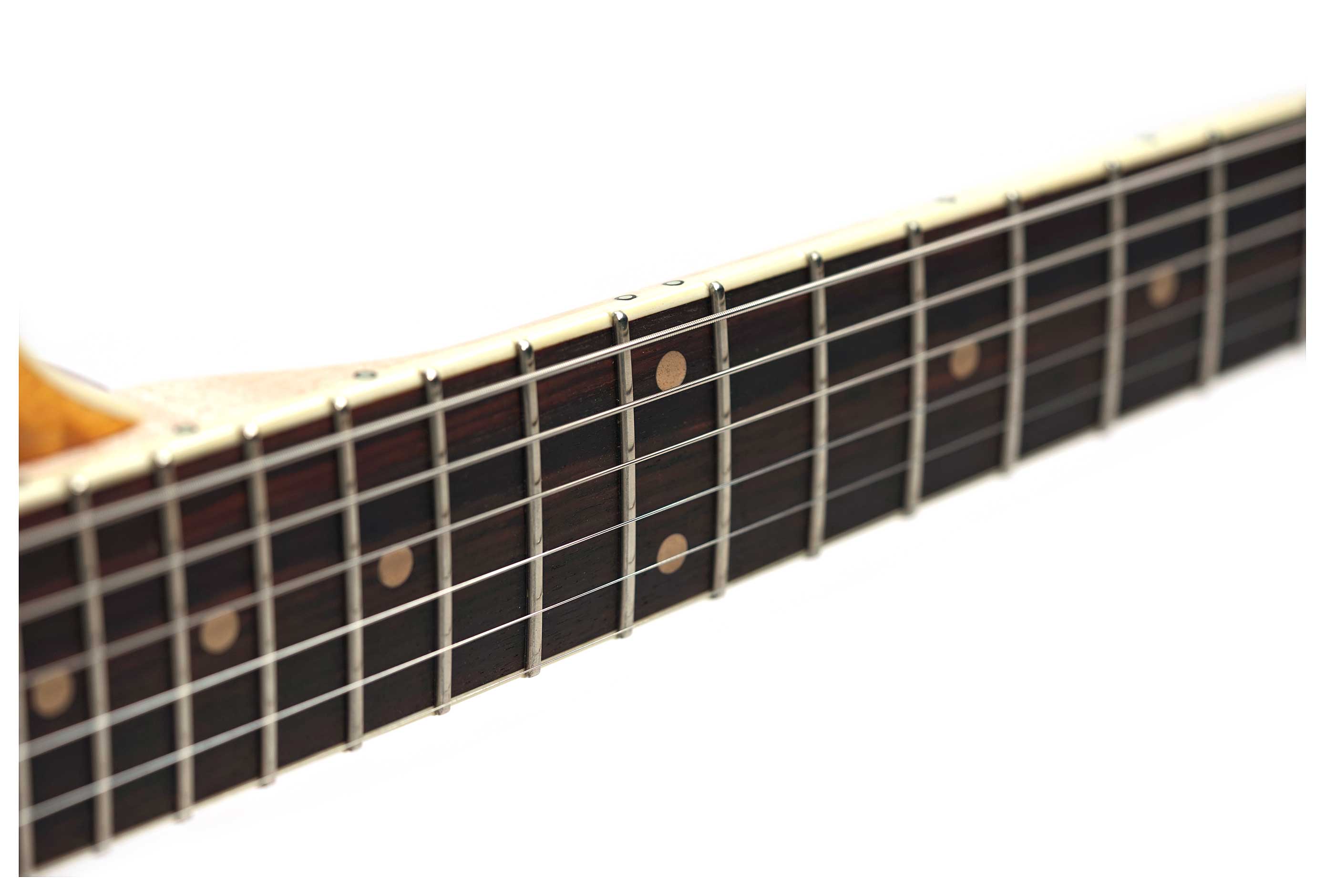 Pensa Guitars Soho Custom Classic Flame Amber Knopfler Spec #1344