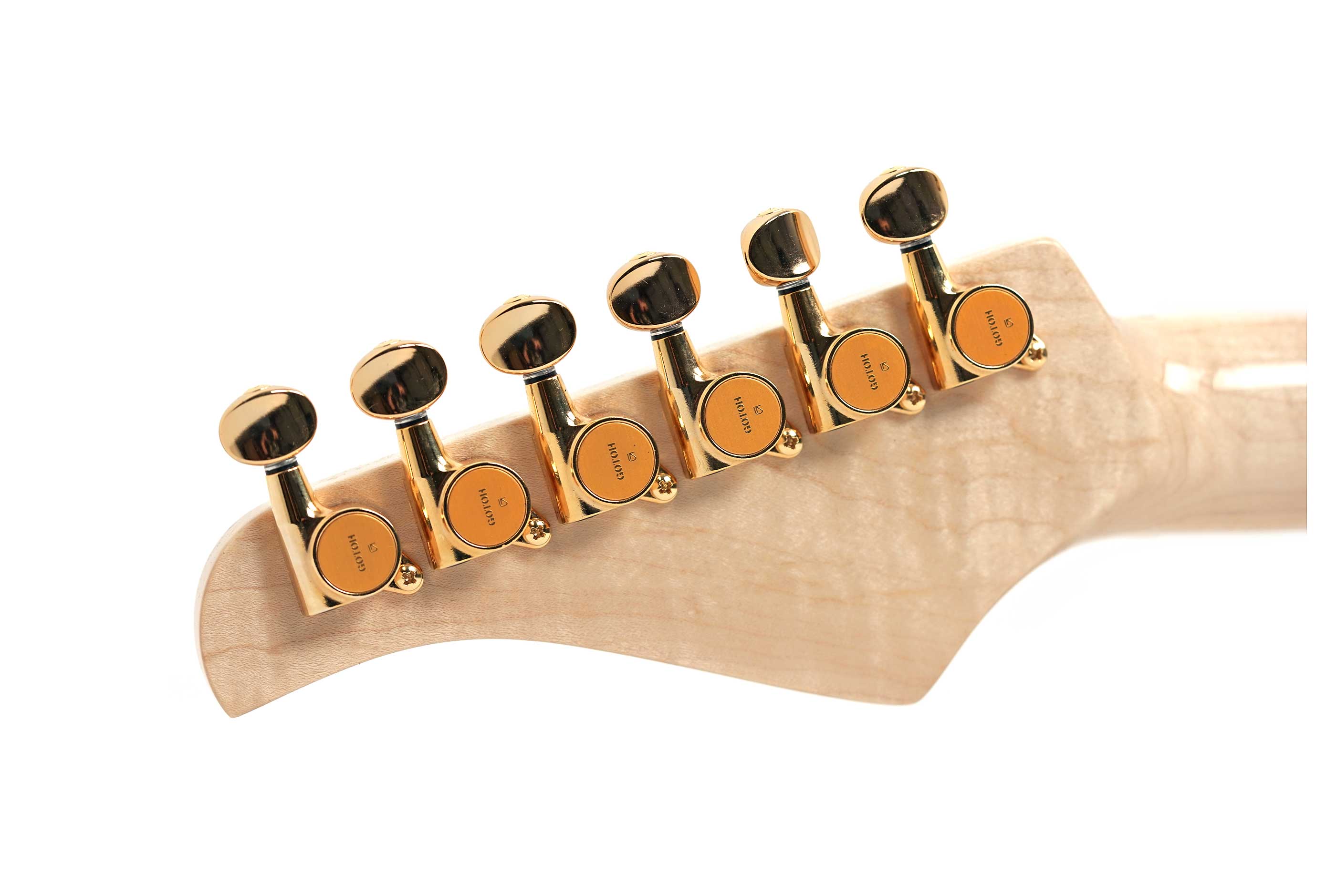 Pensa Guitars Soho Custom Classic Flame Amber Knopfler Spec #1344