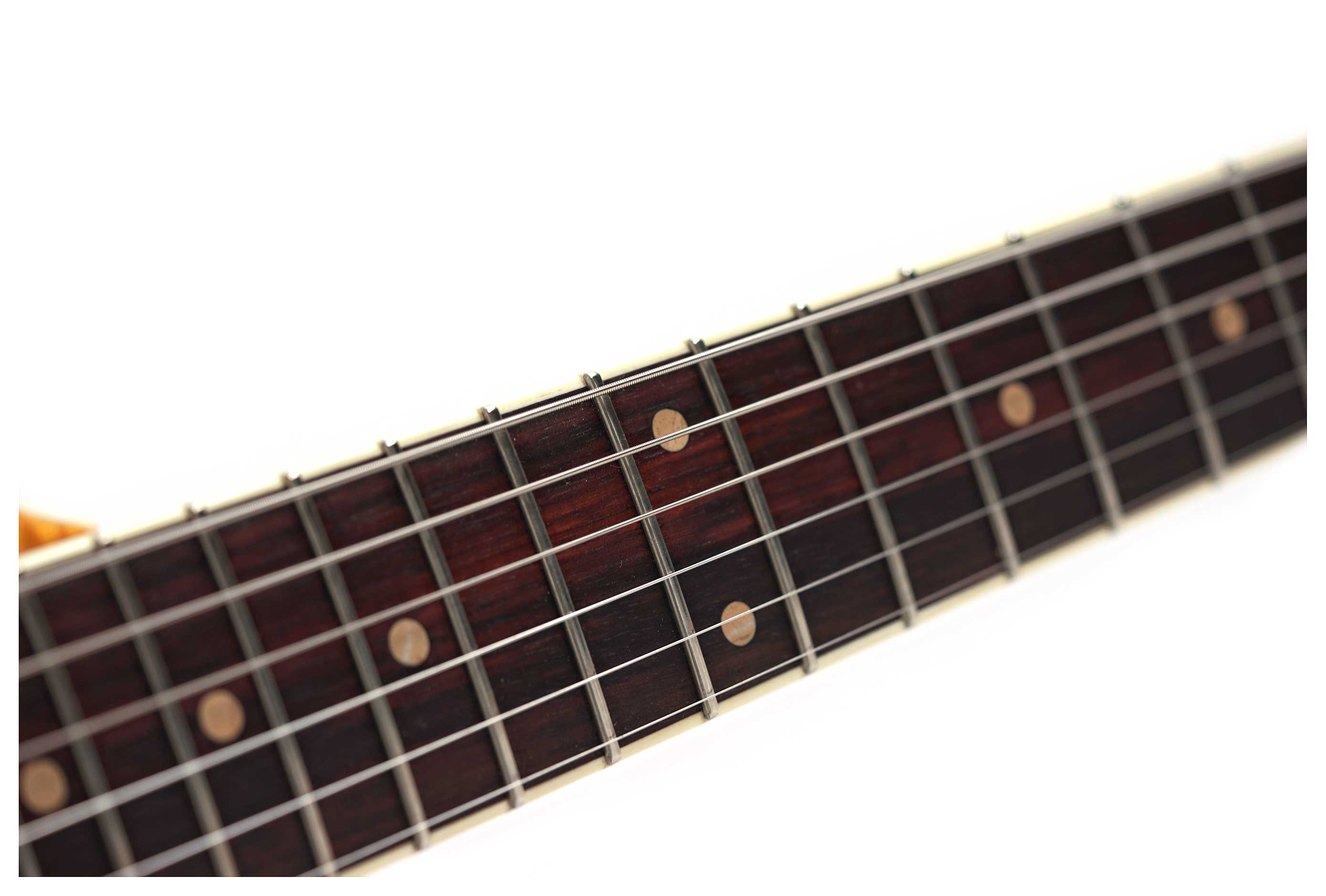 Pensa Guitars Soho Custom Classic Flame Amber Knopfler Spec #1343