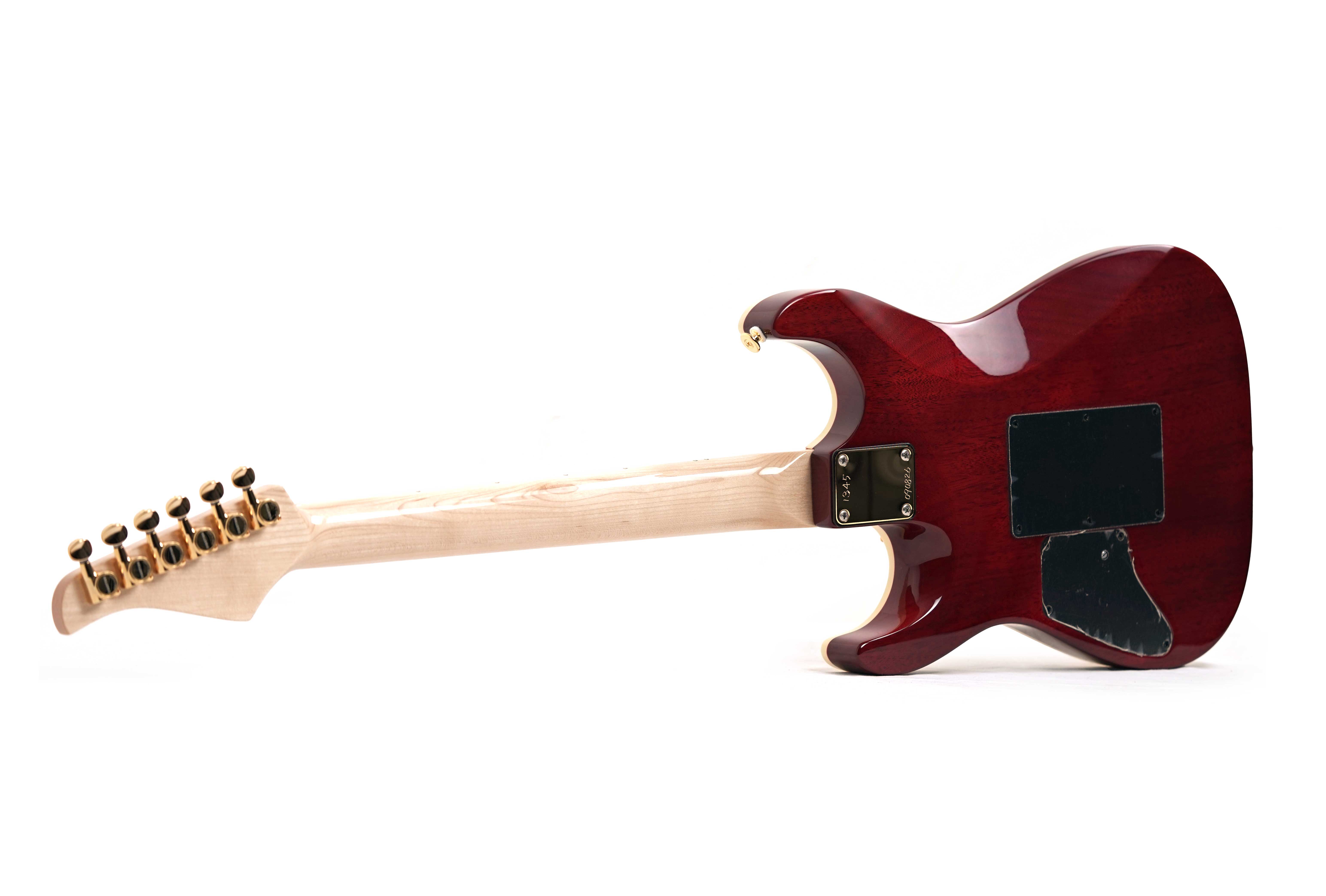 Pensa Guitars Soho Custom Classic Flame Amber Knopfler Spec #1345