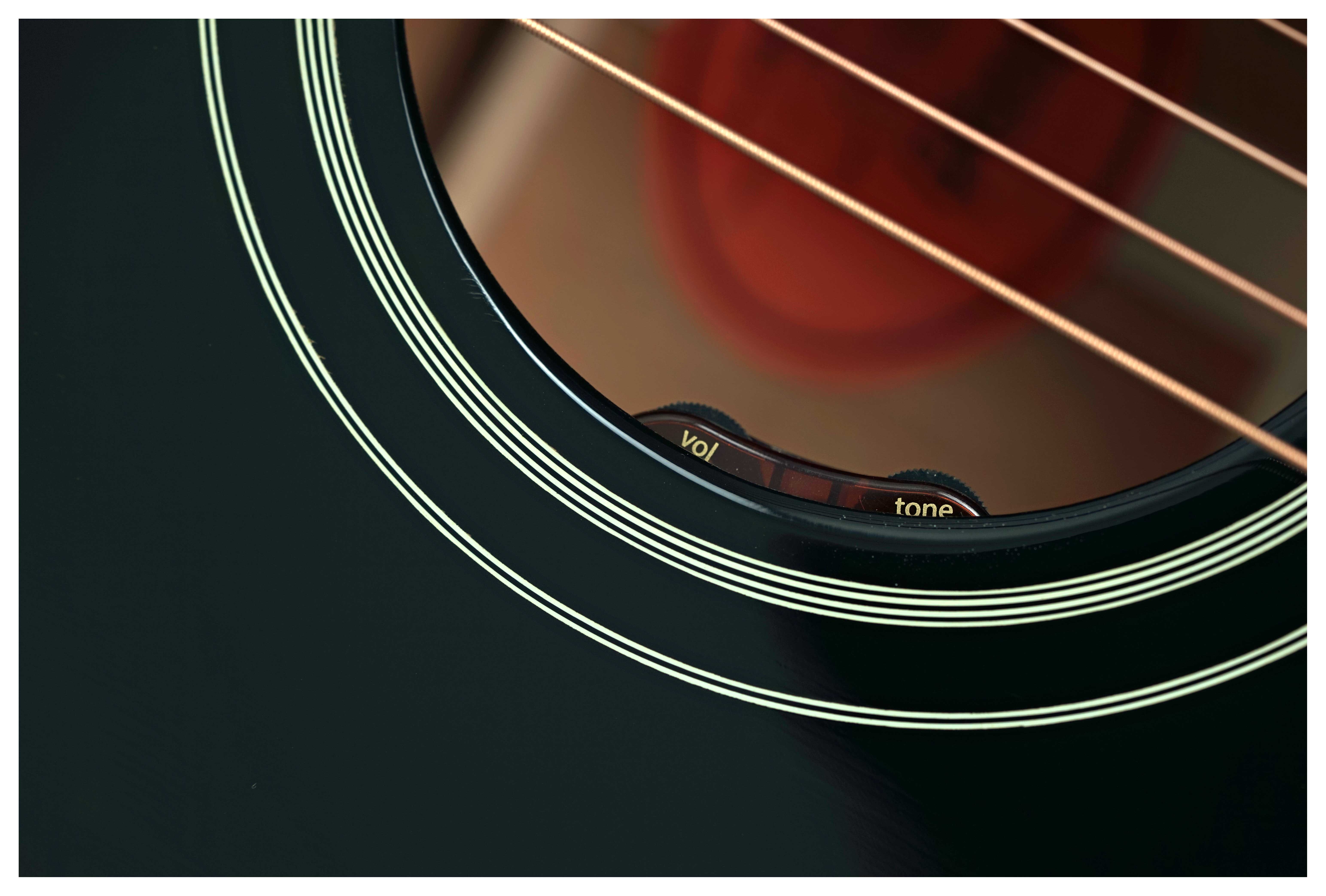 Gibson Hummingbird Torch Ebony Gloss #23075021
