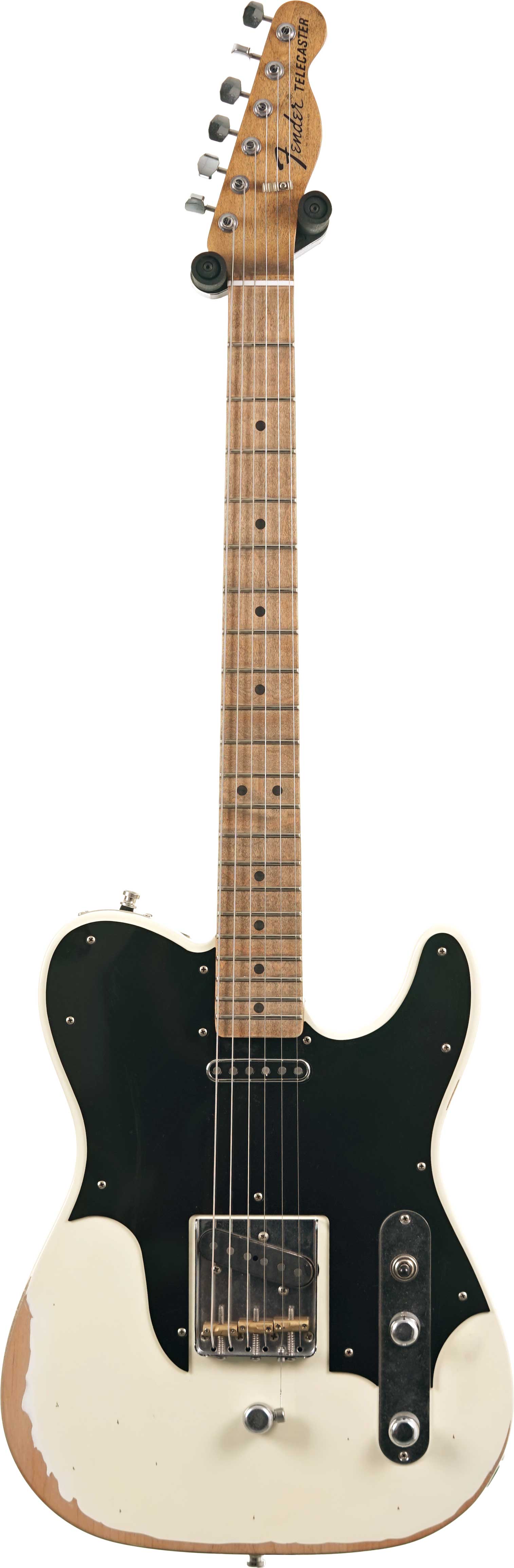 Fender John Osborne Telecaster Olympic White Maple Fingerboard #JO000551