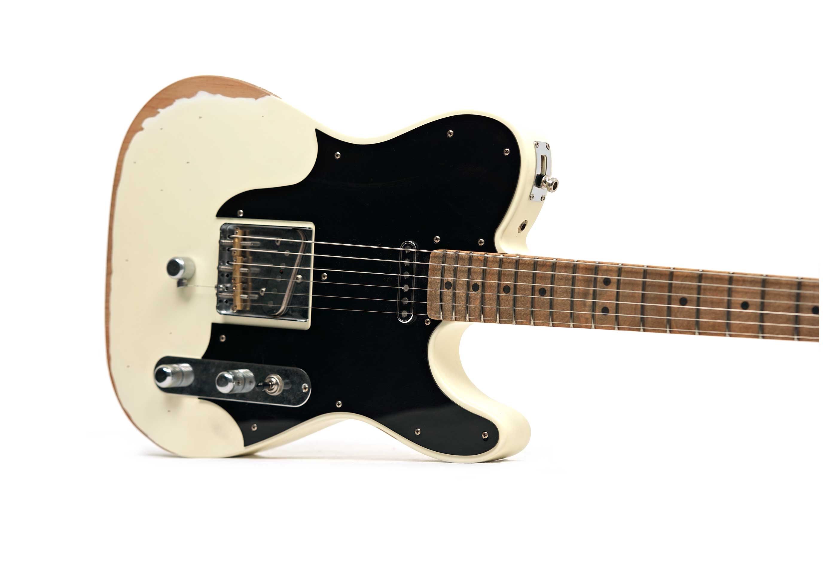 Fender John Osborne Telecaster Olympic White Maple Fingerboard #JO000551