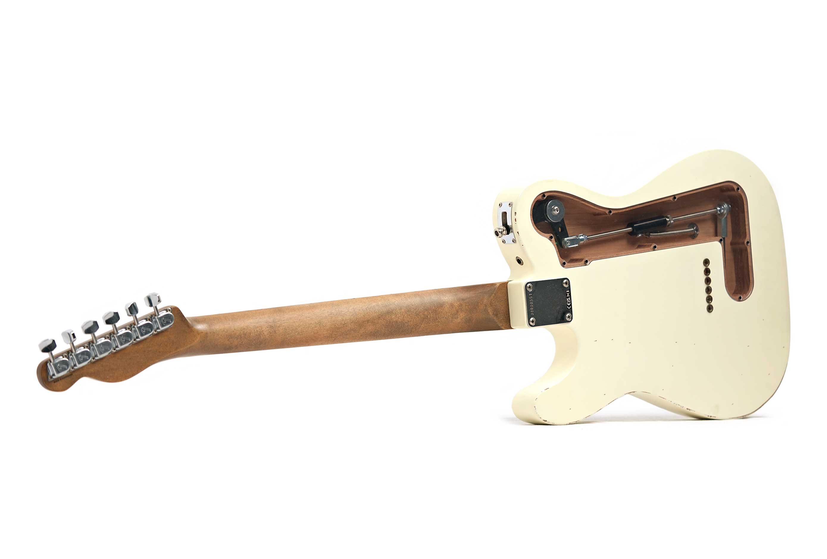 Fender John Osborne Telecaster Olympic White Maple Fingerboard #JO000551