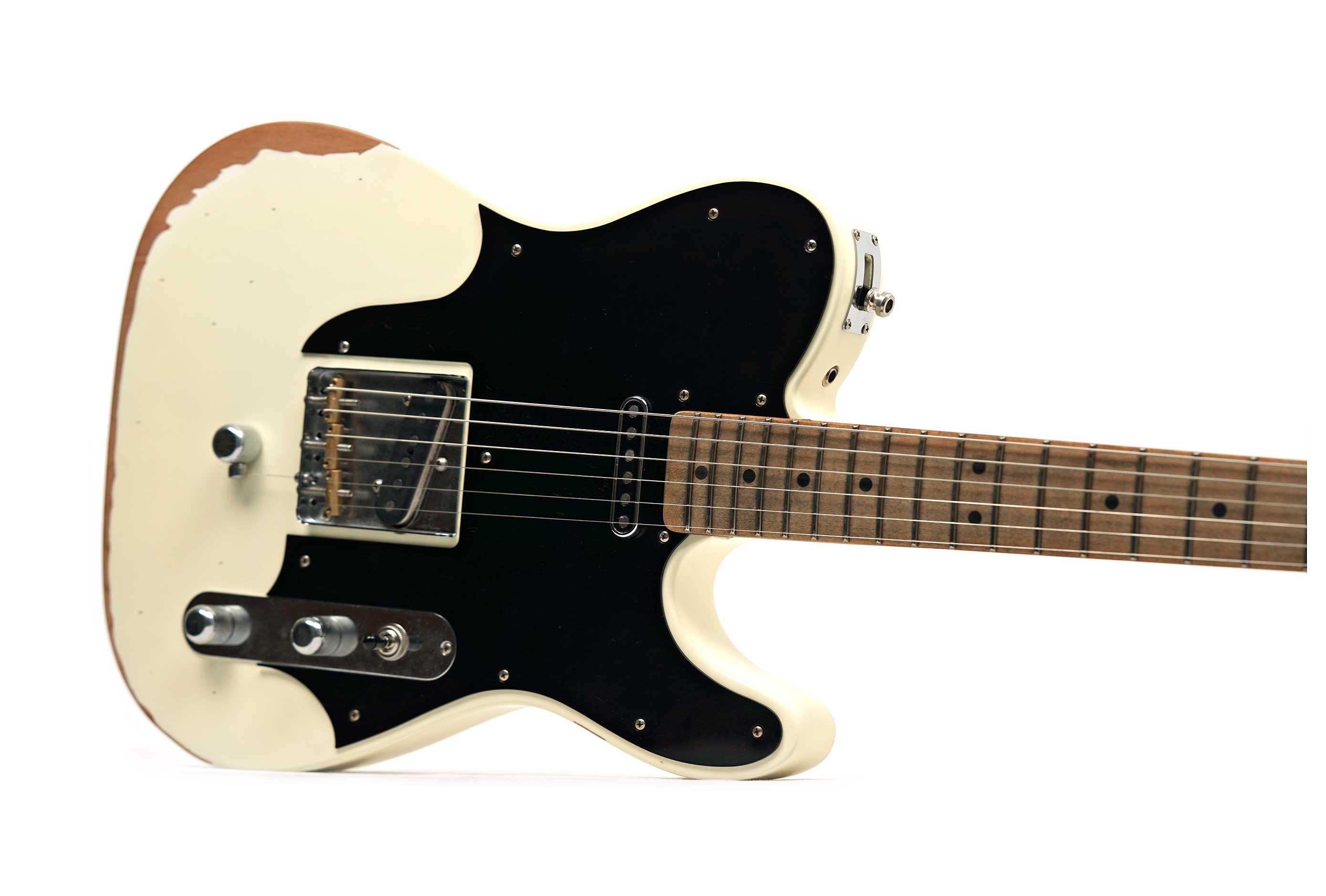 Fender John Osborne Telecaster Olympic White Maple Fingerboard #JO000574