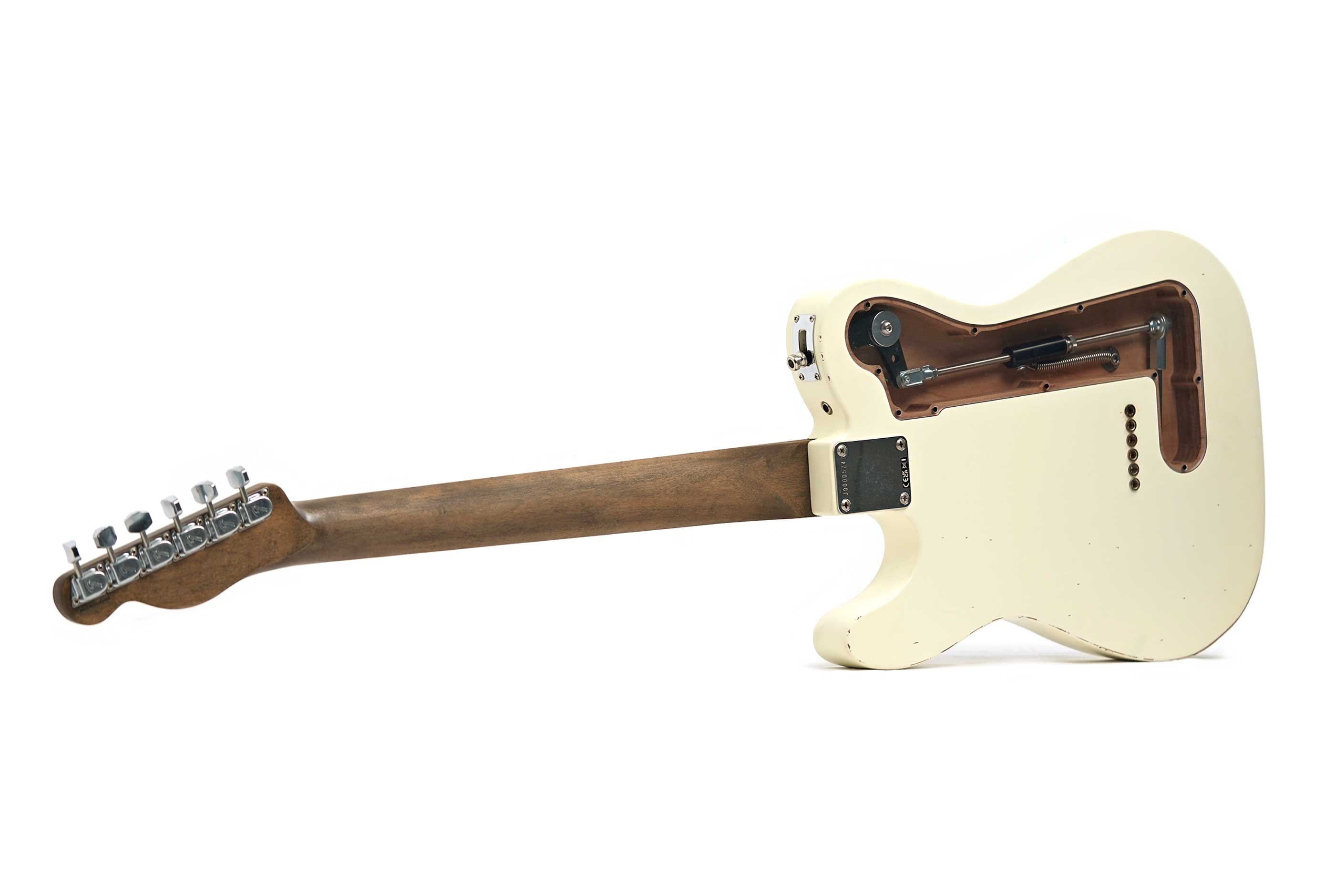 Fender John Osborne Telecaster Olympic White Maple Fingerboard #JO000574