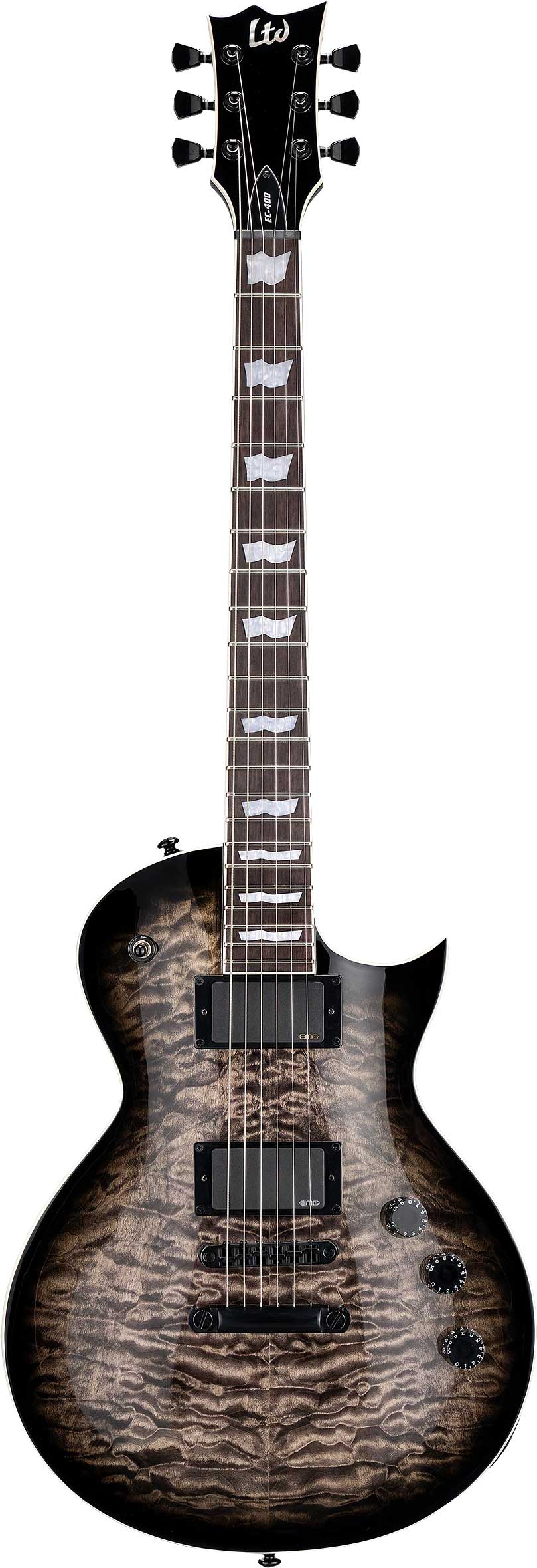 ESP LTD EC-400 QM See Thru Black Sunburst
