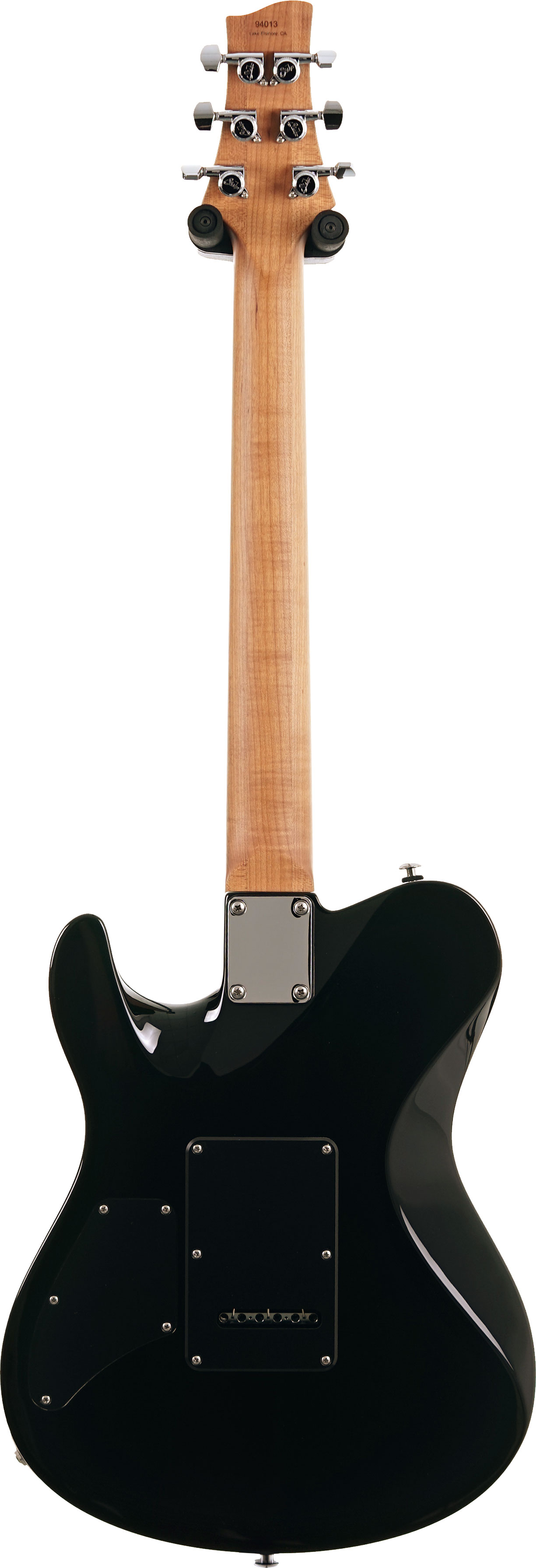 Suhr Oso Short Scale Alder Figured Maple Trans Black Rosewood Fingerboard #94013