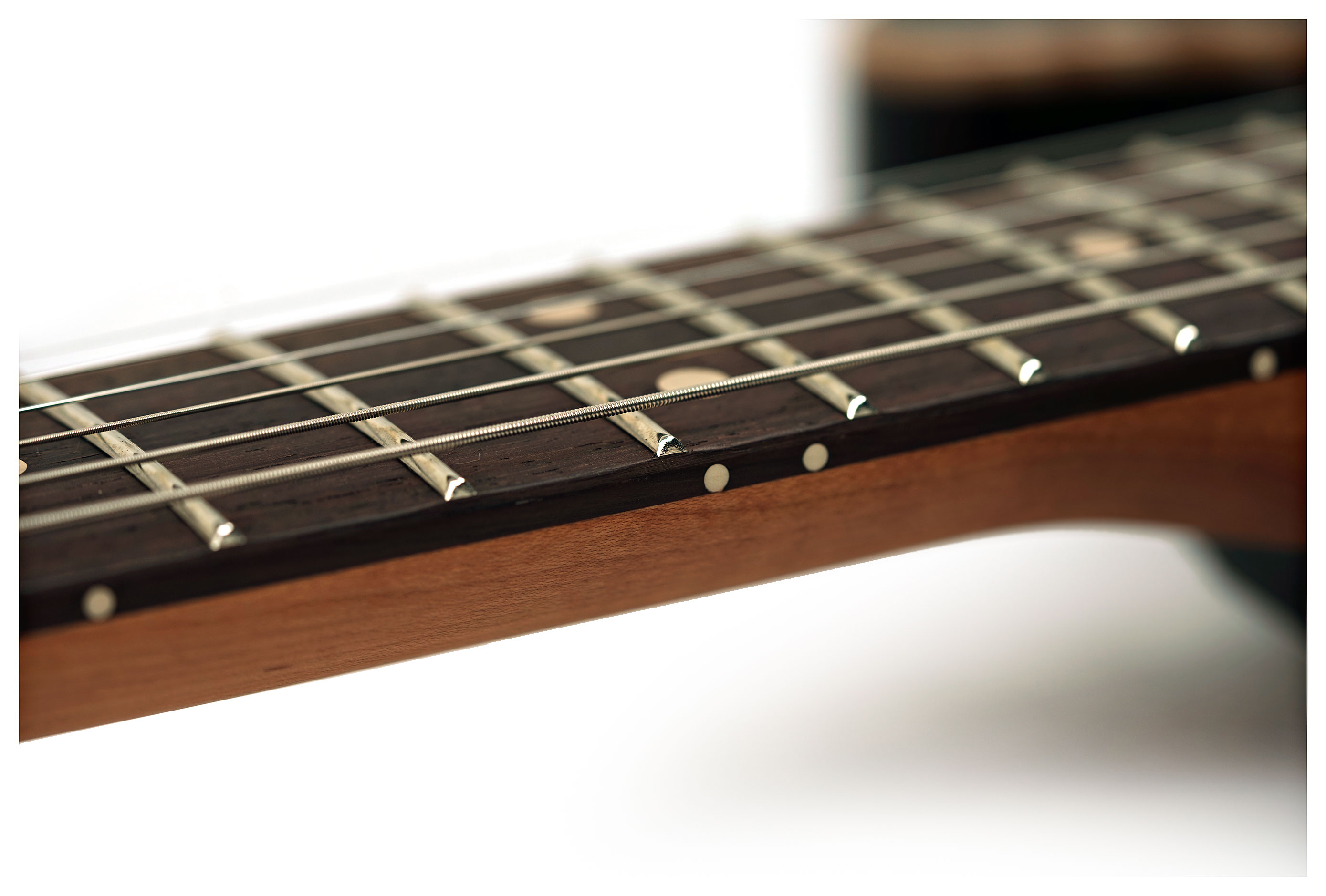 Suhr Oso Short Scale Alder Figured Maple Trans Black Rosewood Fingerboard #94013