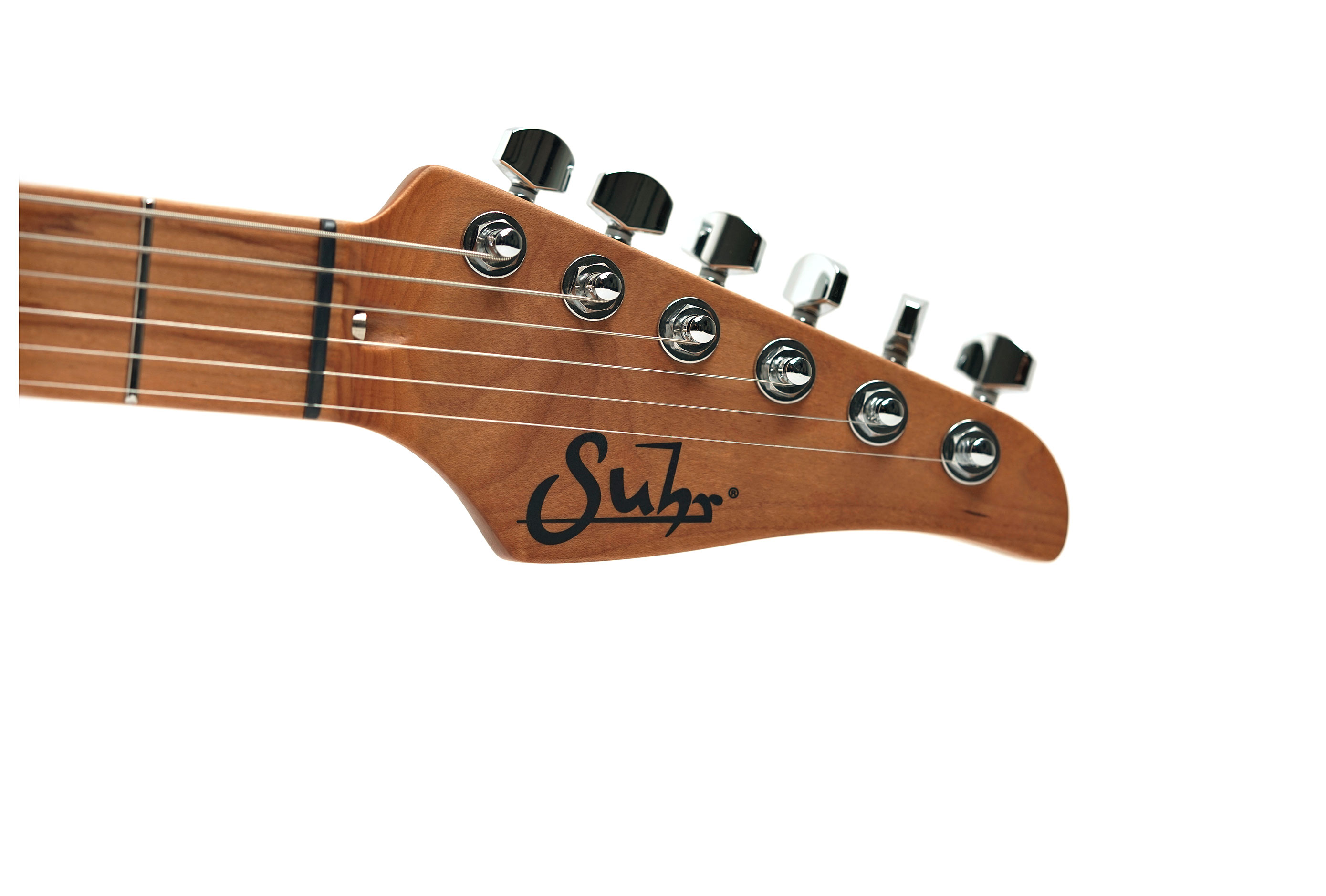Suhr Andy Wood Signature Series Modern T Murder Candy Solid Saddles HH #94015