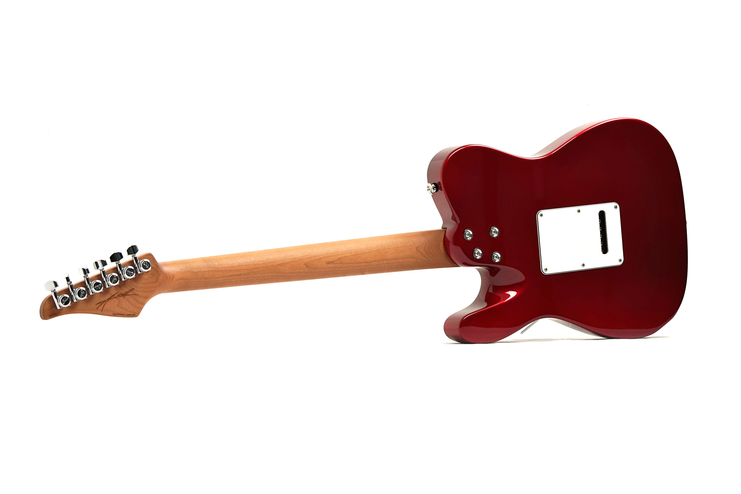 Suhr Andy Wood Signature Series Modern T Murder Candy Solid Saddles HH #94015