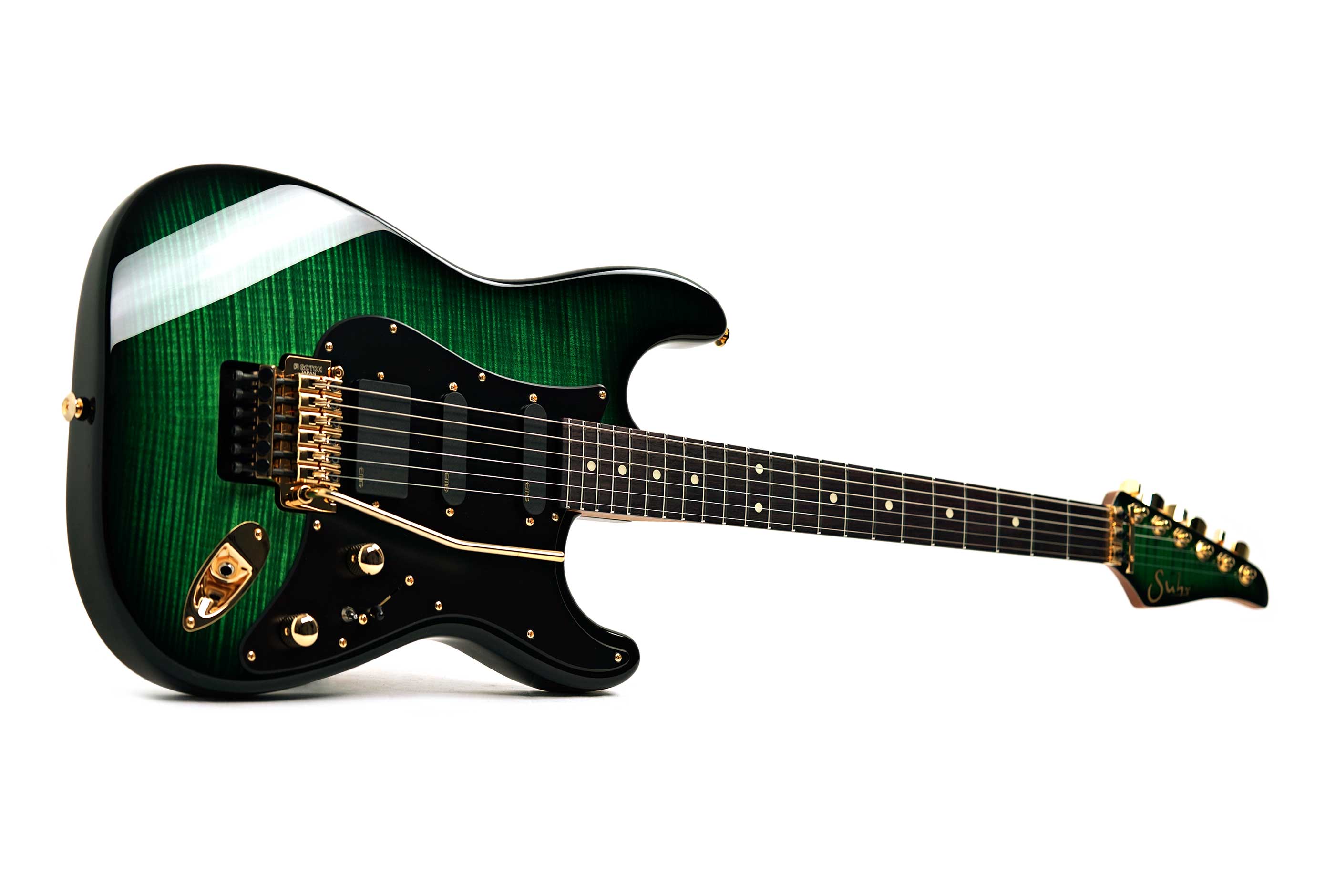 Suhr Classic S Studio Limited Edition Trans Green Burst #94011