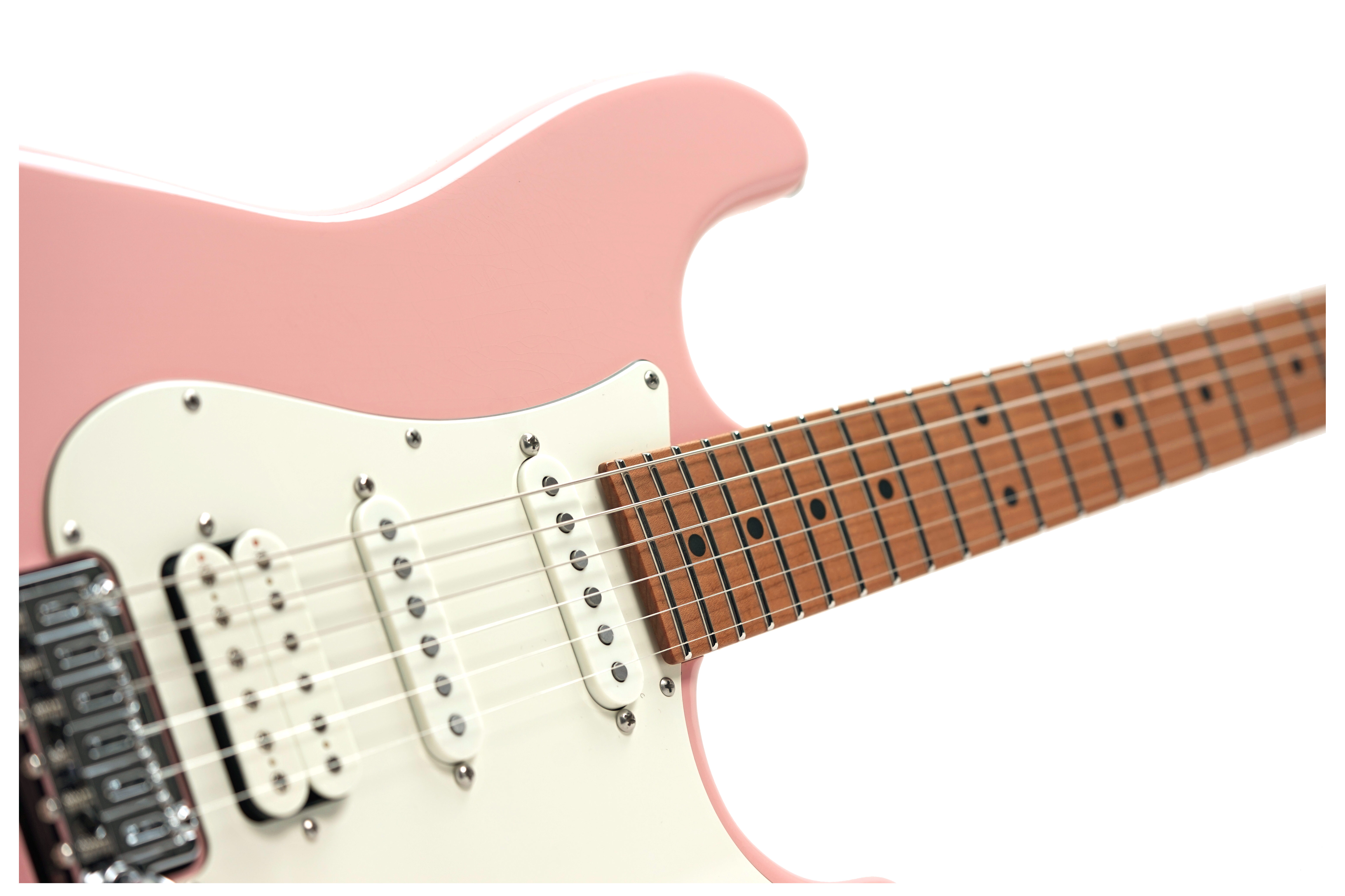 Suhr Classic S Antique Neoteric Limited Edition Shell Pink Roasted Maple Fingerboard HSS #94017