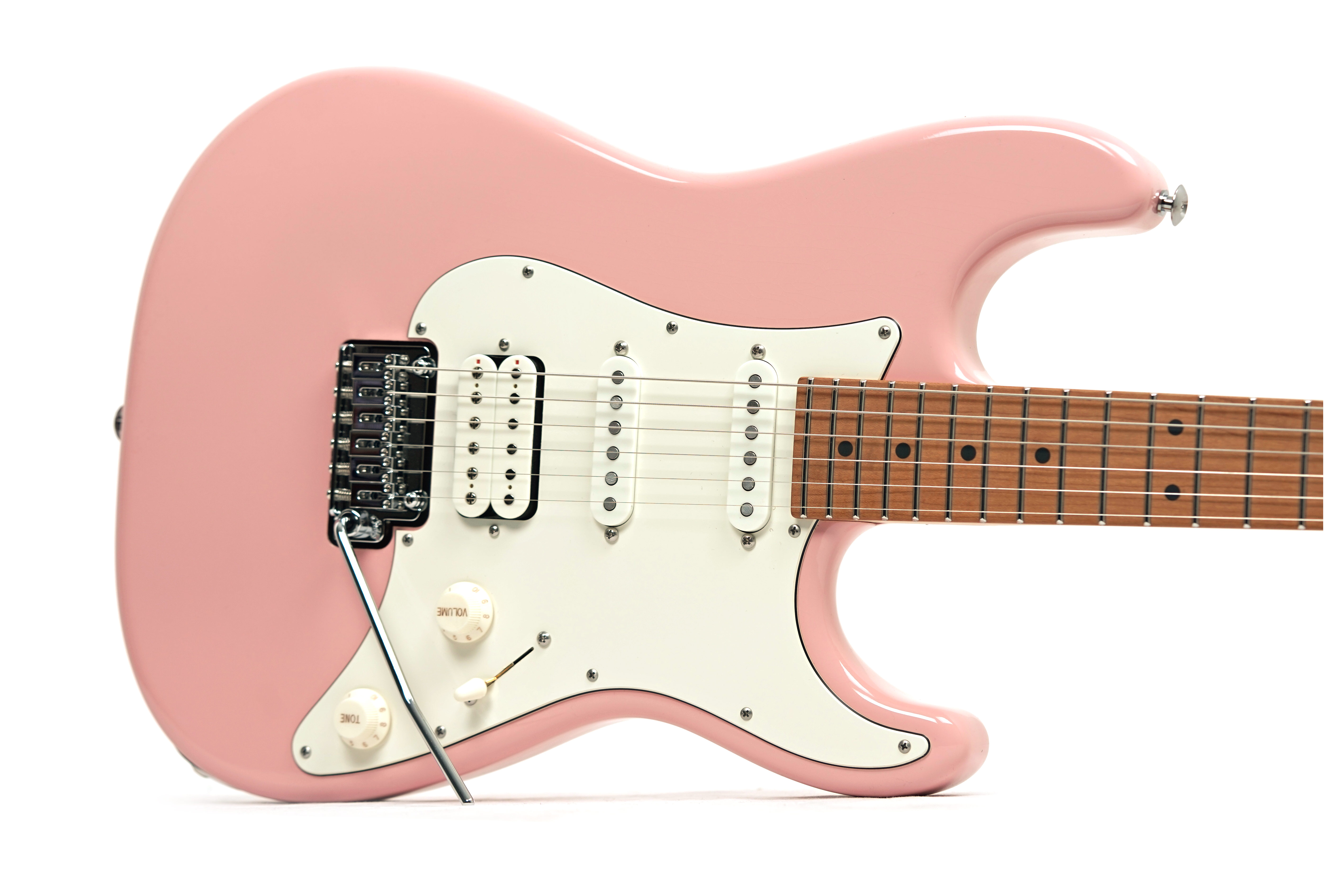 Suhr Classic S Antique Neoteric Limited Edition Shell Pink Roasted Maple Fingerboard HSS #94017