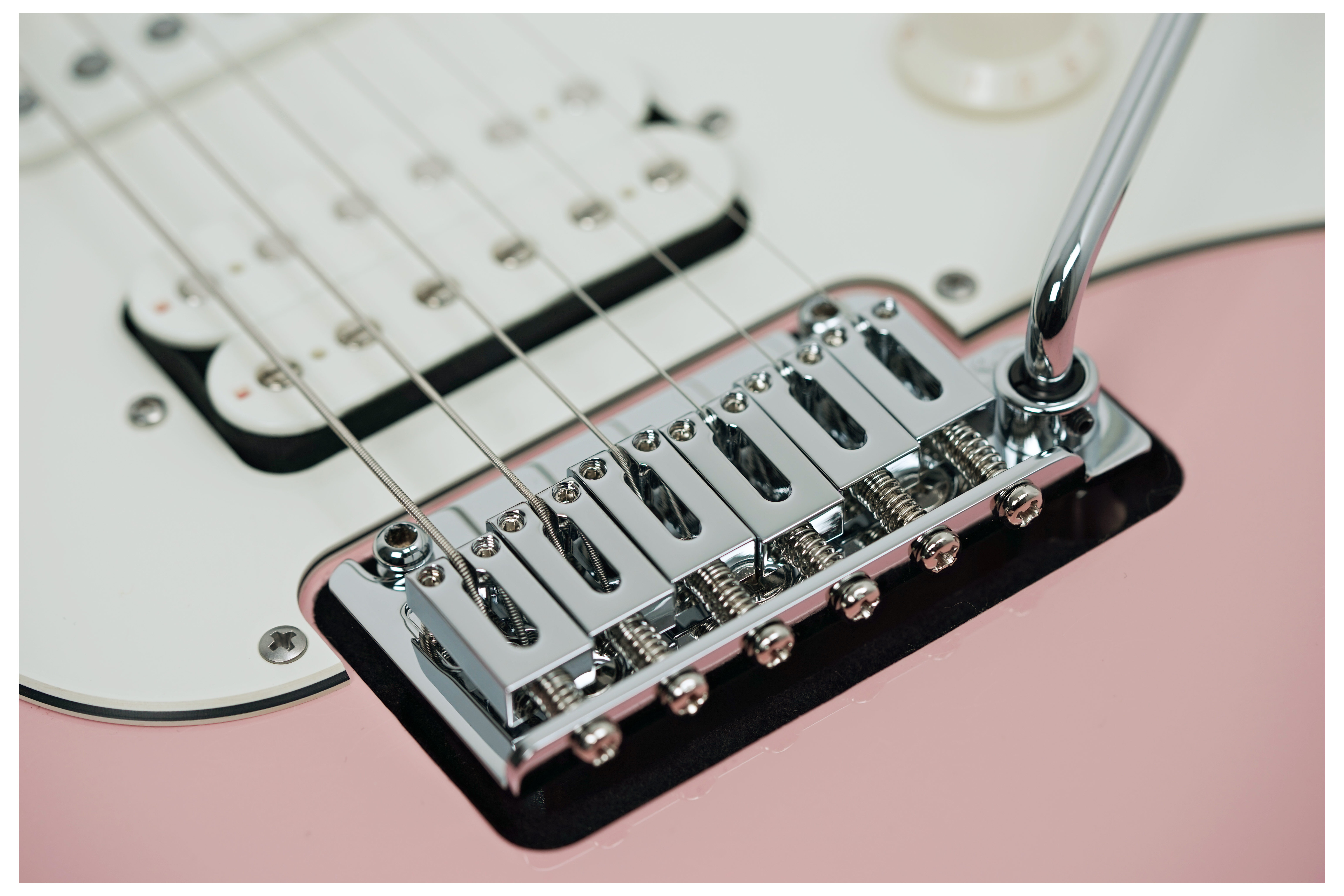Suhr Classic S Antique Neoteric Limited Edition Shell Pink Roasted Maple Fingerboard HSS #94017