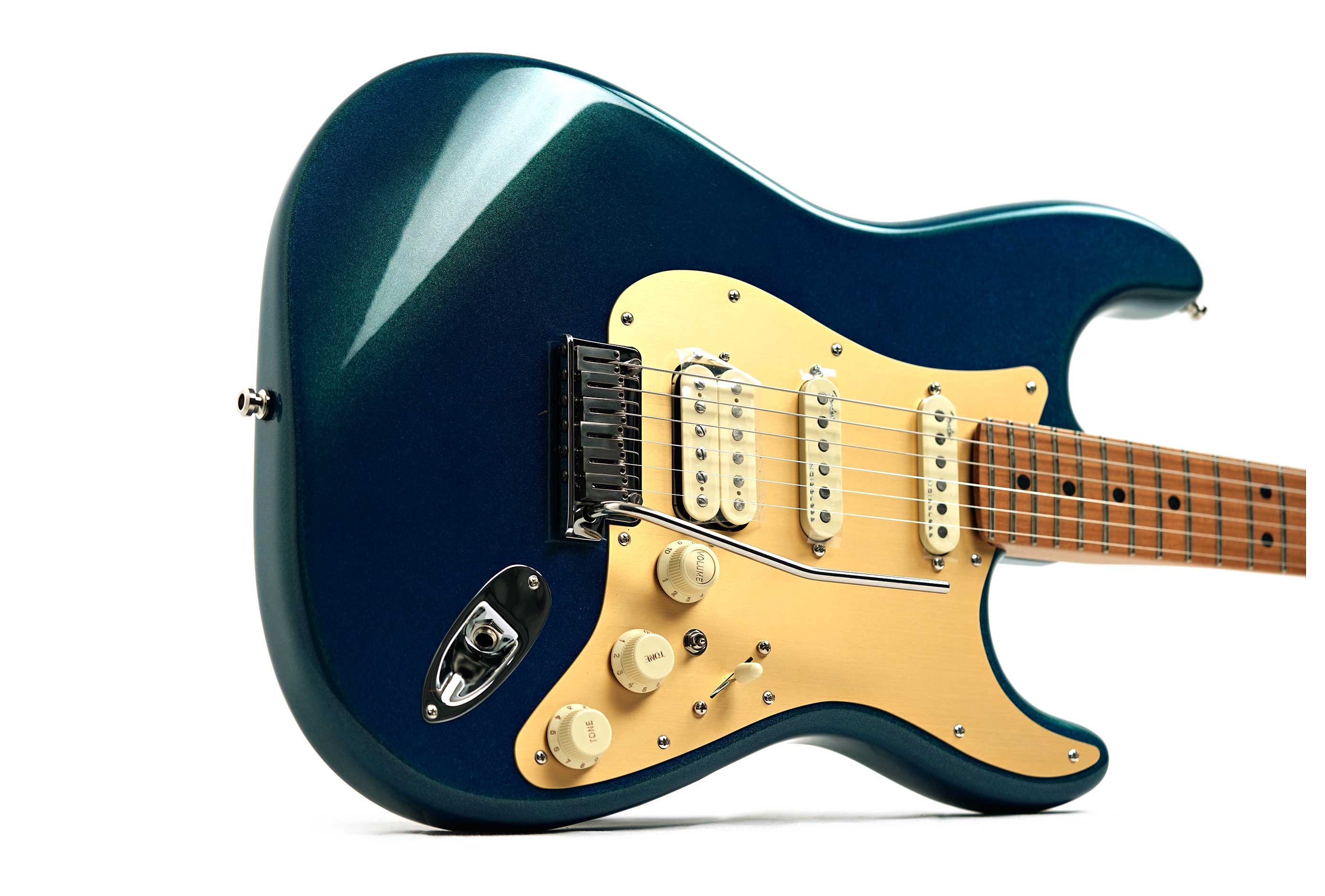 Fender Limited Edition American Ultra II Stratocaster HSS Roasted Maple Fingerboard Aurora #US26002781