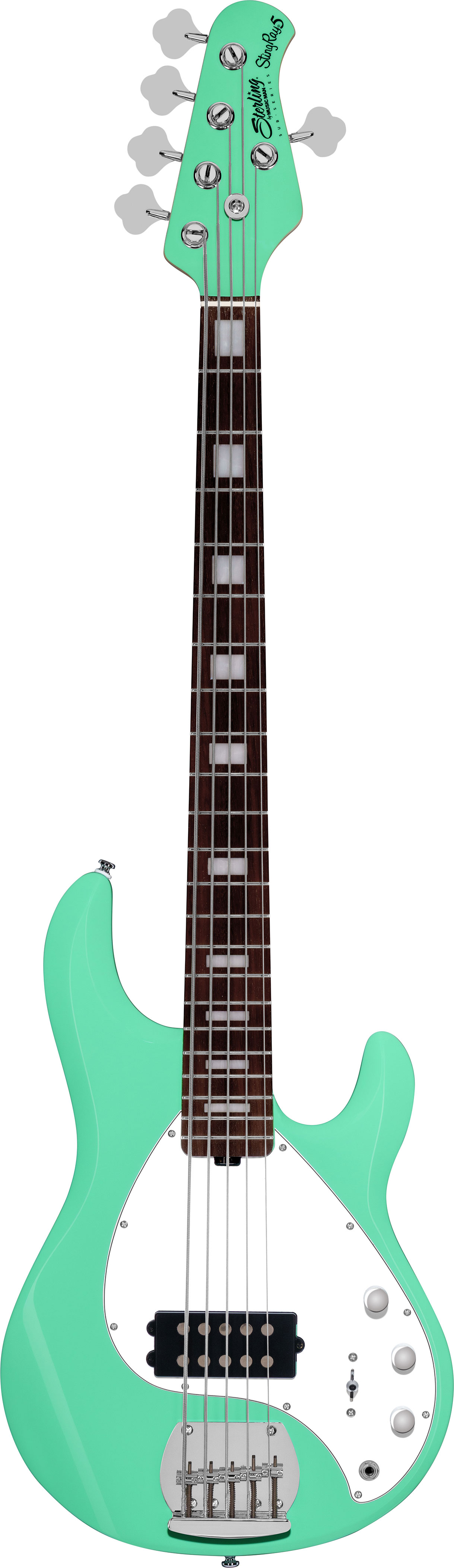 Music Man Sterling Sub Series Stingray 5 Plus Ray5X Seafoam Green