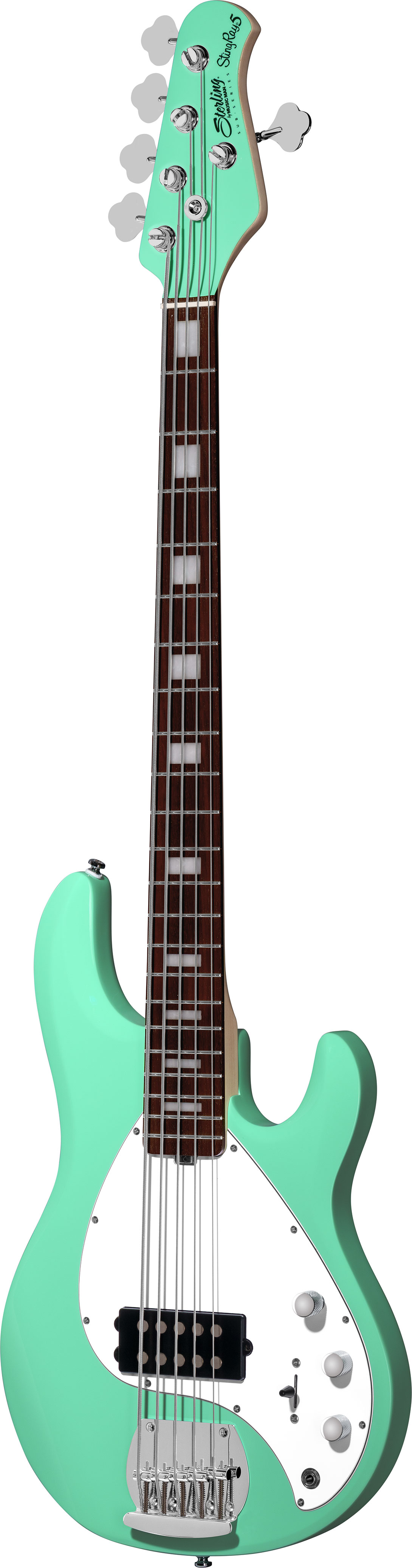Music Man Sterling Sub Series Stingray 5 Plus Ray5X Seafoam Green