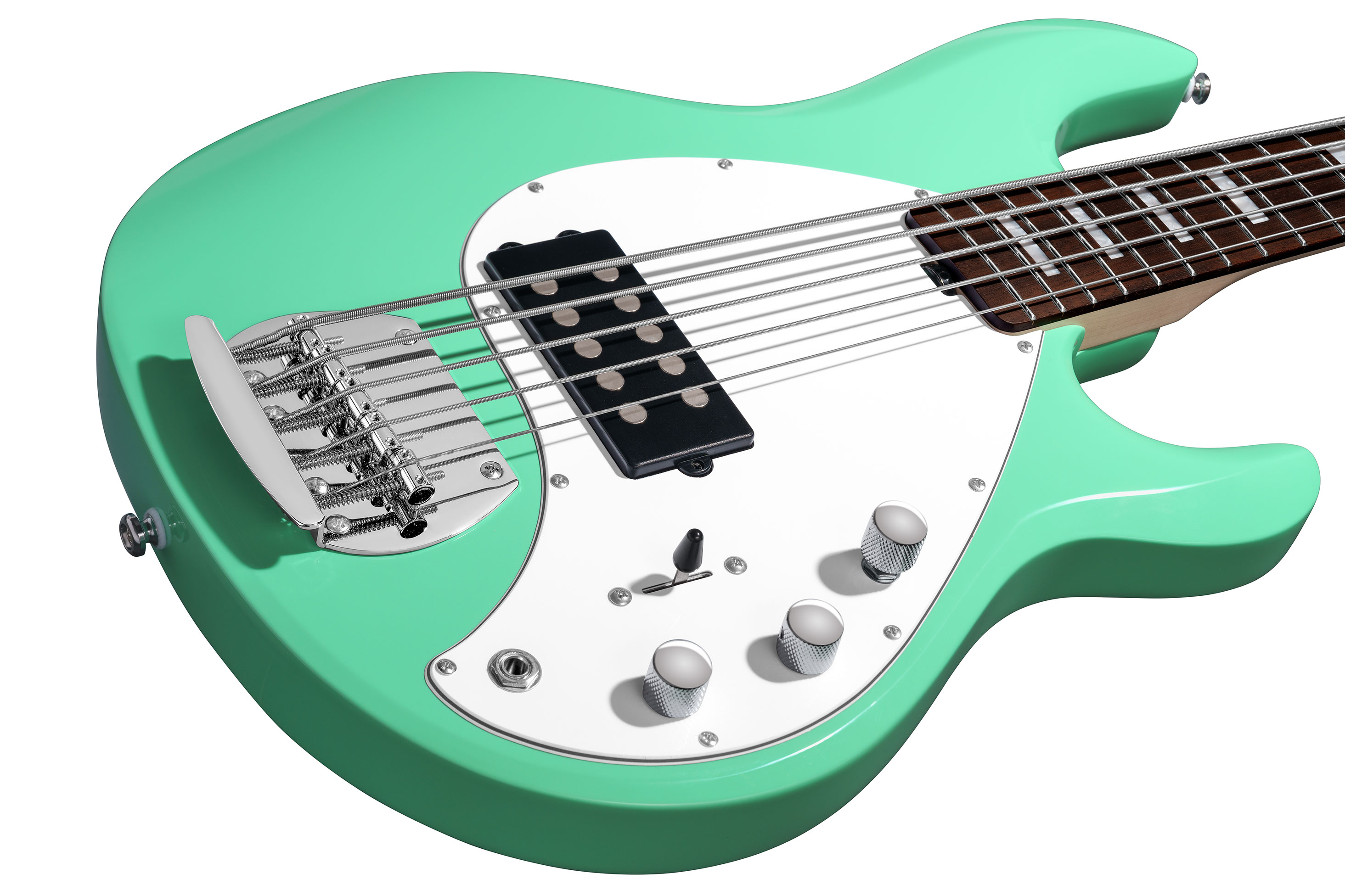 Music Man Sterling Sub Series Stingray 5 Plus Ray5X Seafoam Green