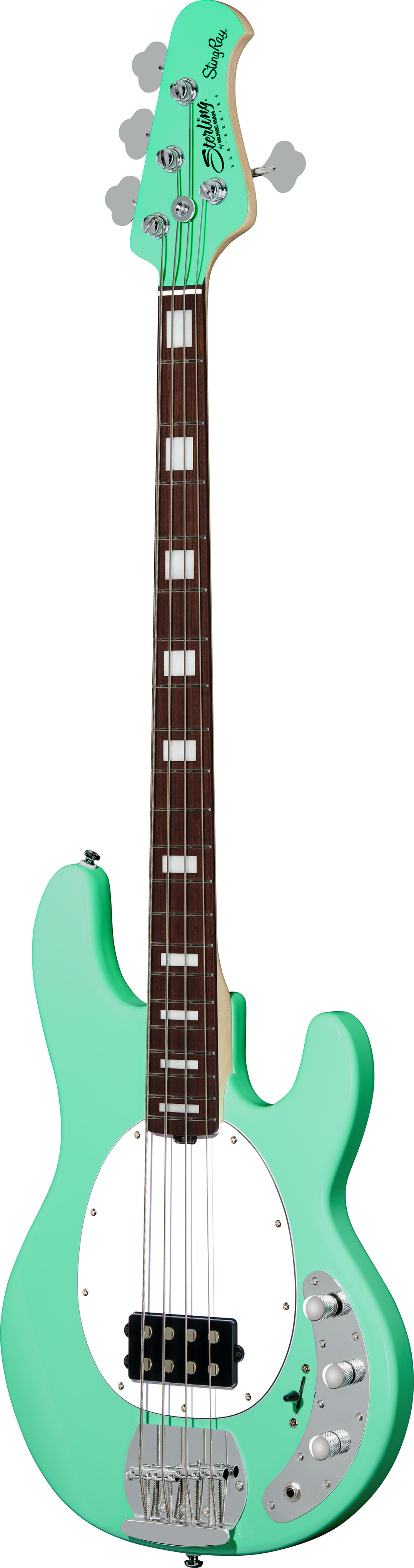 Music Man Sterling Sub Series StingRay Plus RAY4X Seafoam Green