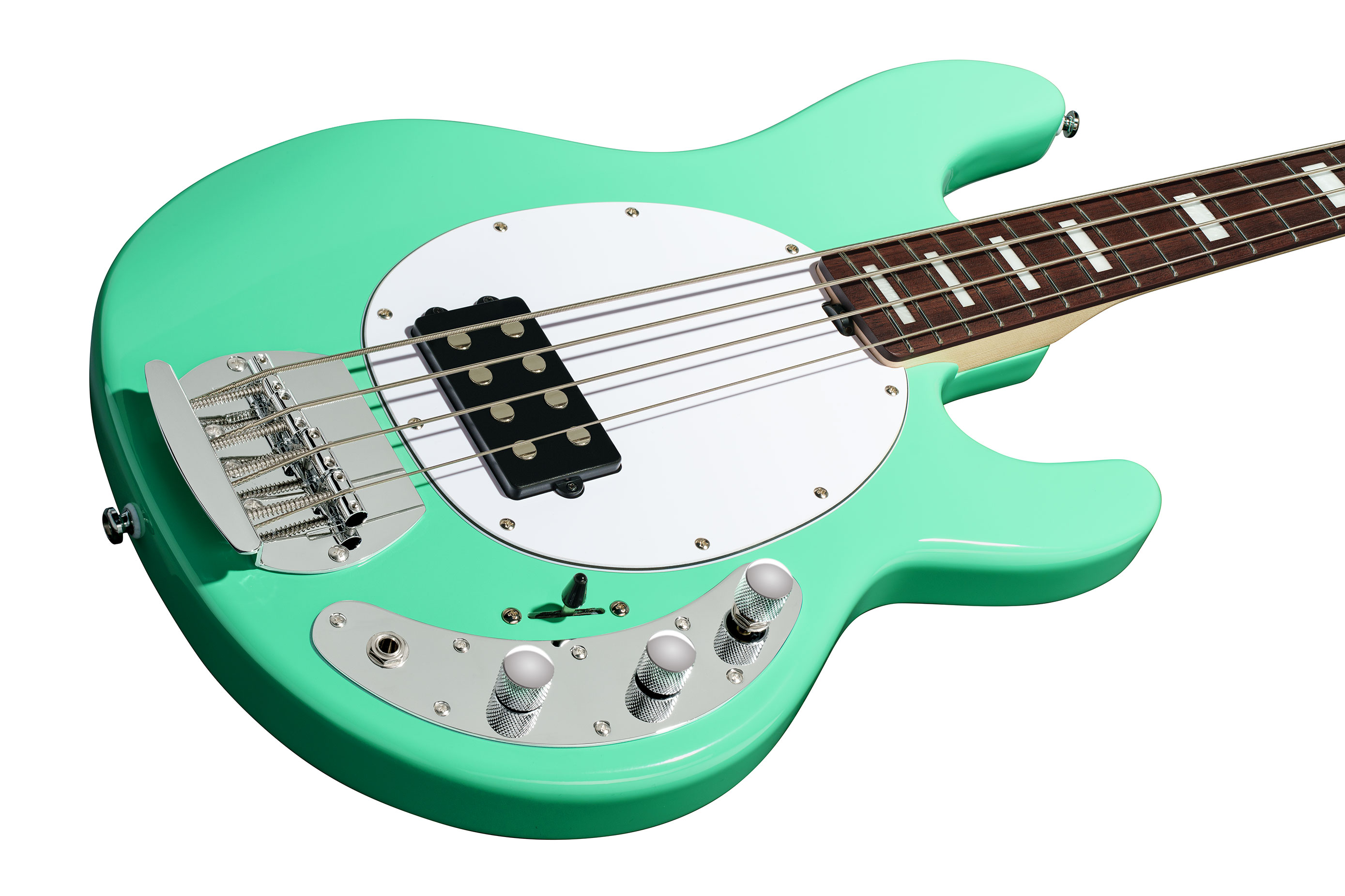 Music Man Sterling Sub Series StingRay Plus RAY4X Seafoam Green