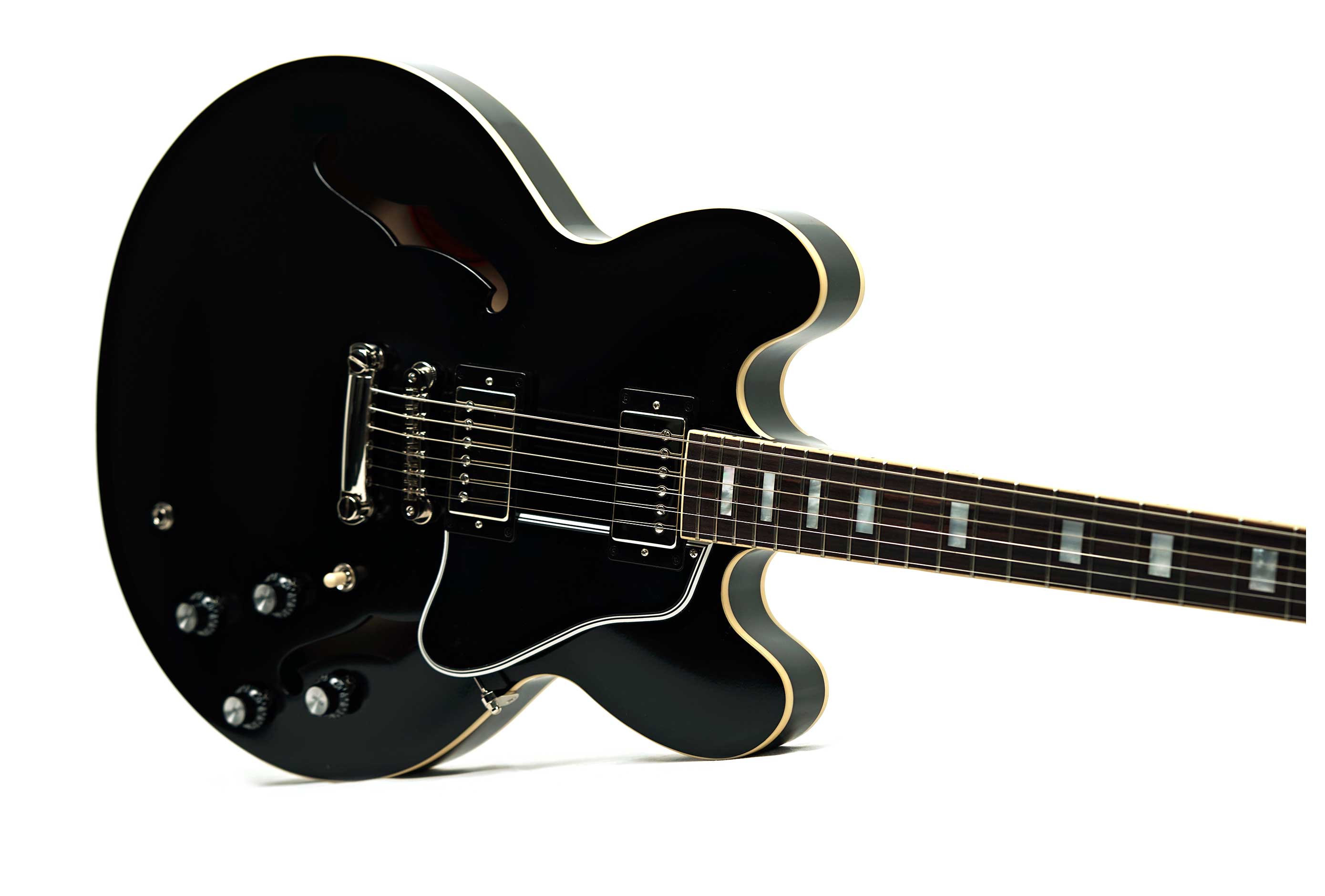 Epiphone Inspired by Gibson Custom 1962 ES-335 Reissue Aged Ebony