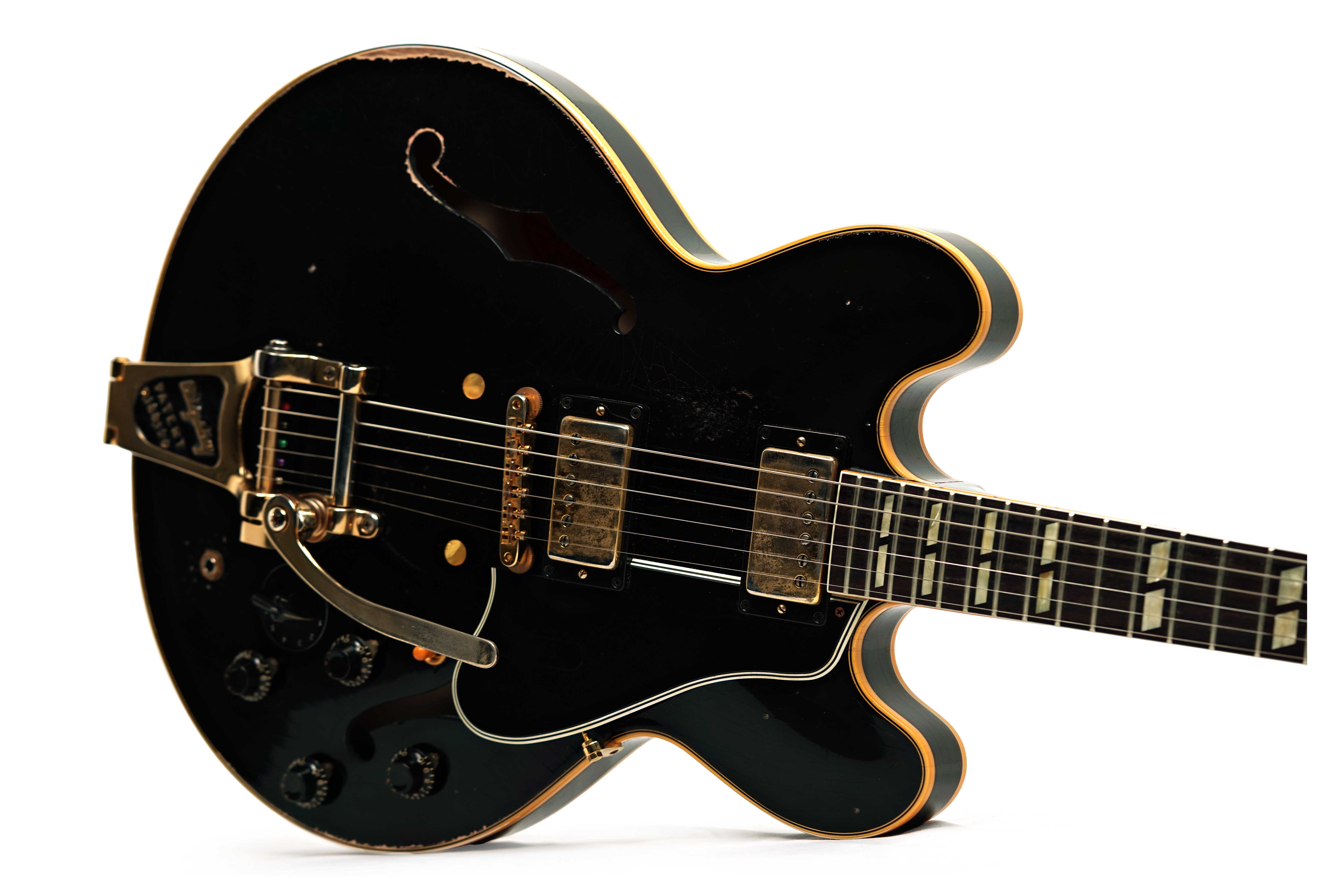 Gibson Custom Shop 1959 ES 345 Varitone Heavy Aged Ebony Bigsby #A960125