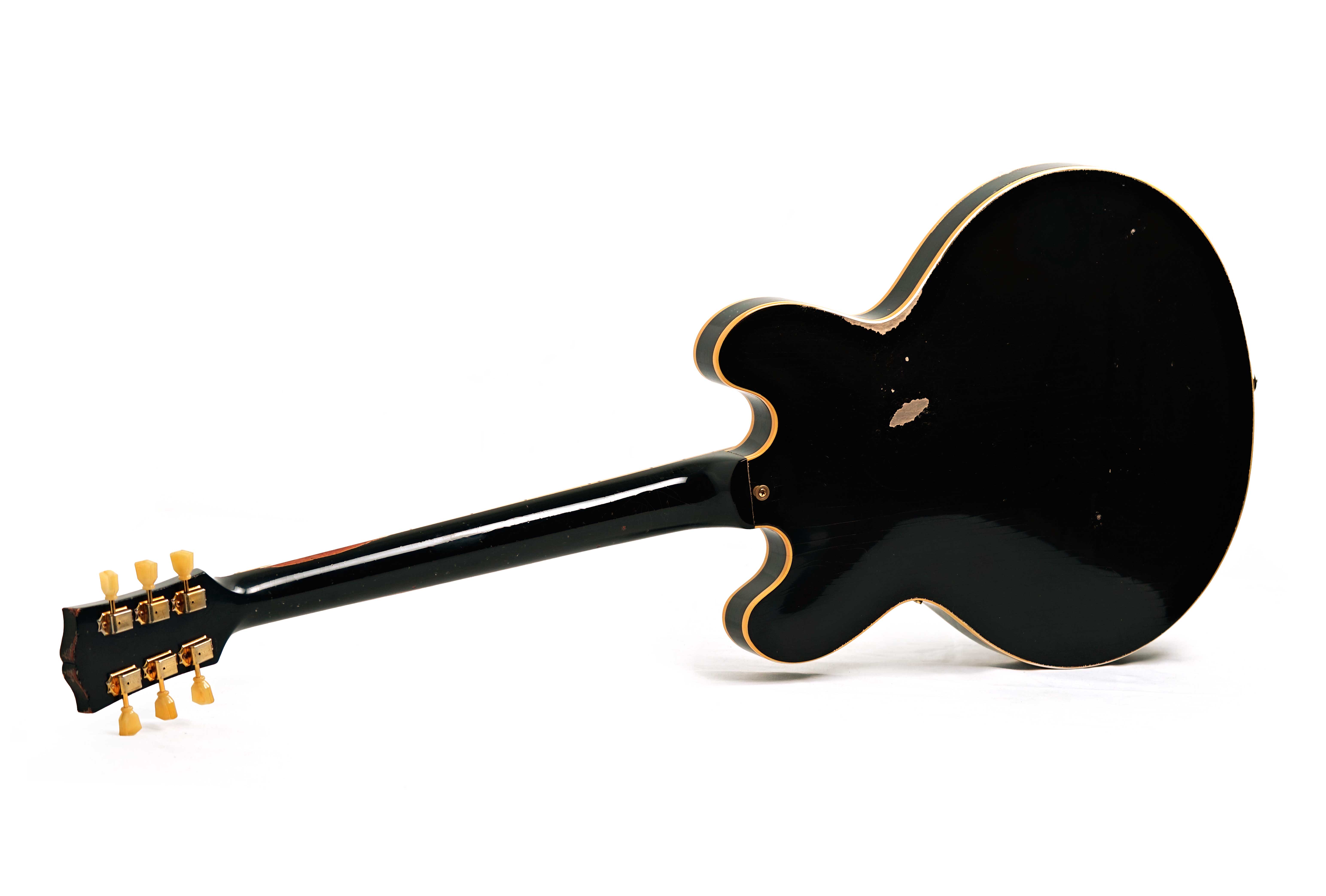 Gibson Custom Shop 1959 ES 345 Varitone Heavy Aged Ebony Bigsby #A960125