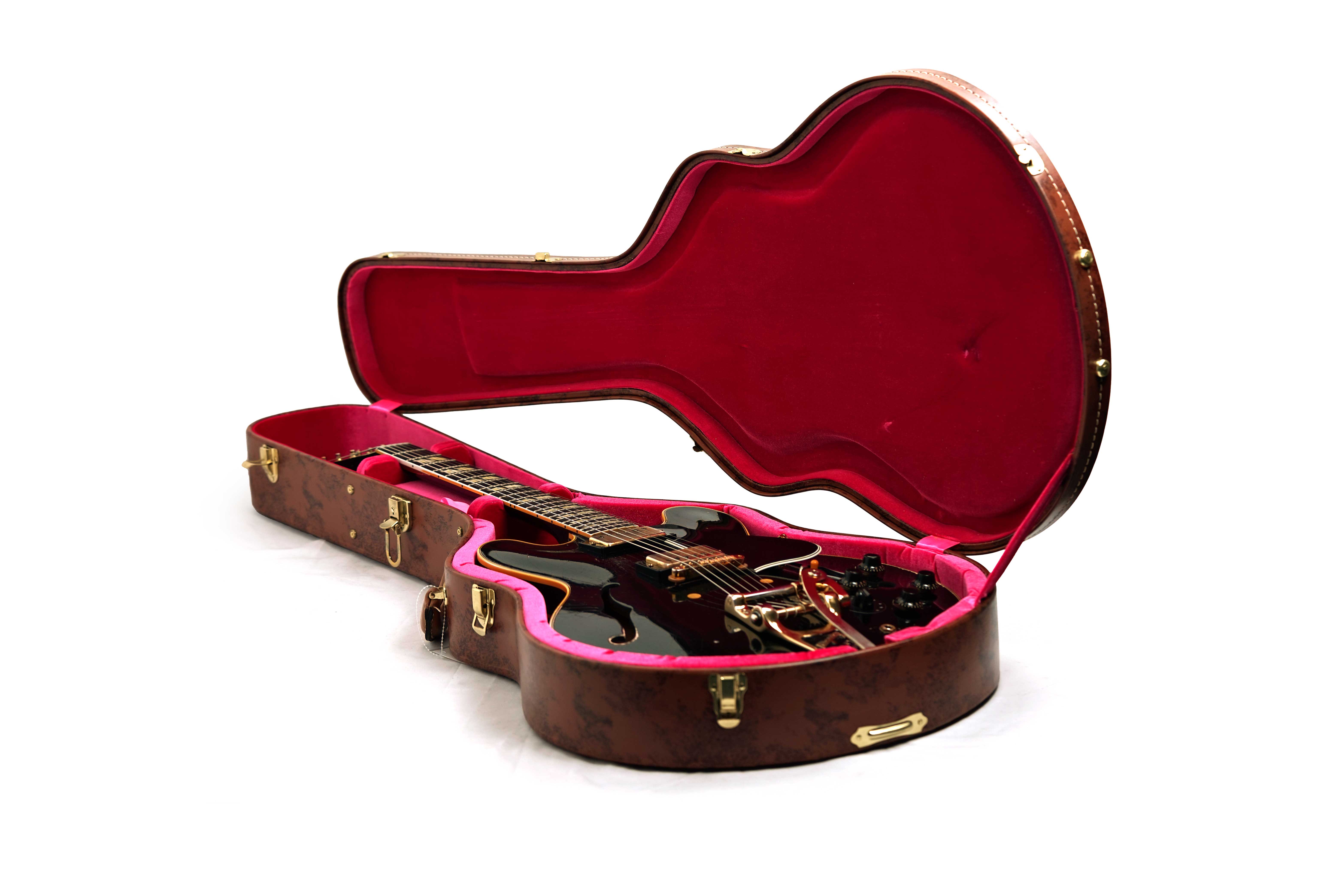 Gibson Custom Shop 1959 ES 345 Varitone Heavy Aged Ebony Bigsby #A960125