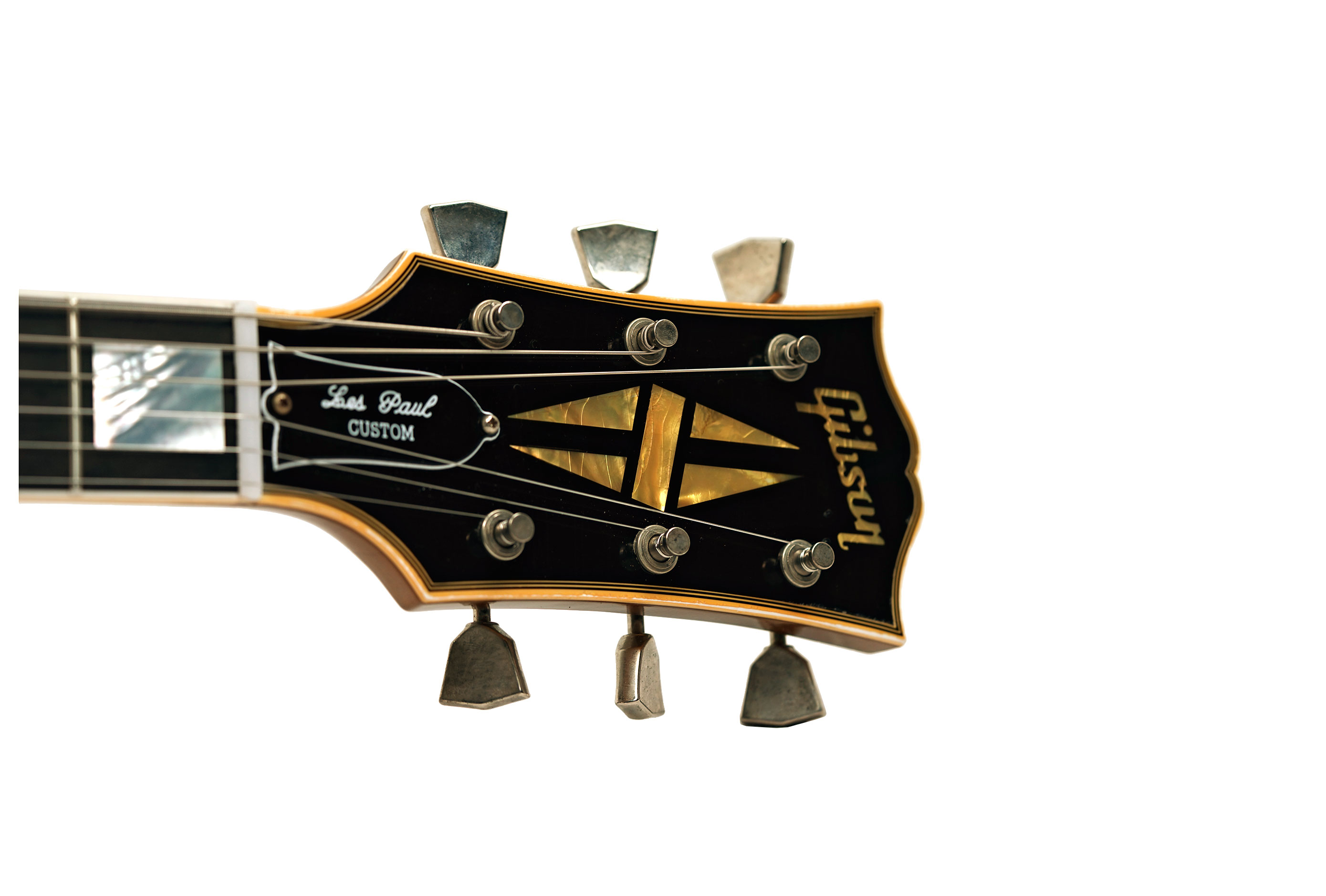 Gibson Custom Shop 1968 Les Paul Custom Ebony Top Gold Back #604498