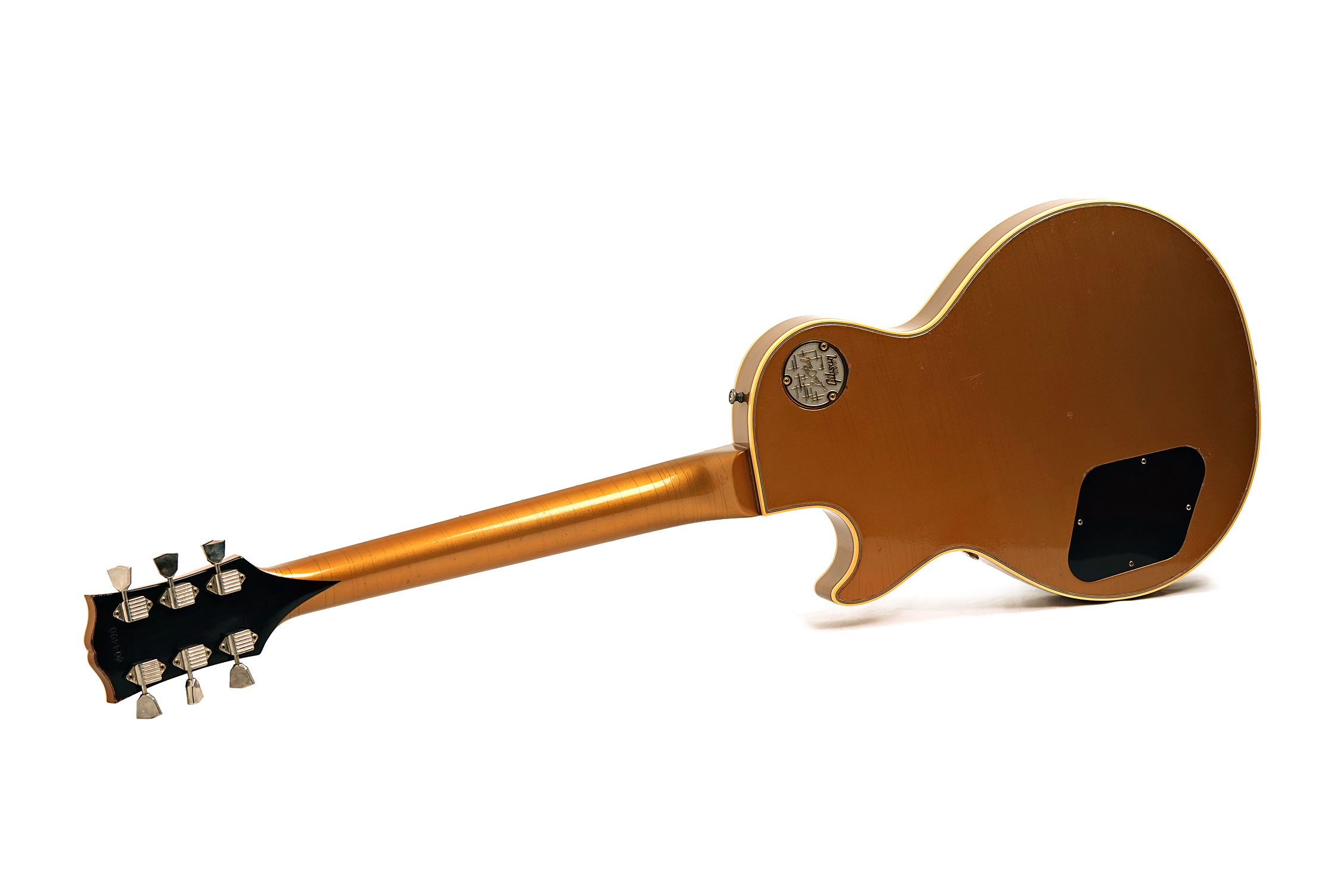Gibson Custom Shop 1968 Les Paul Custom Ebony Top Gold Back #604498