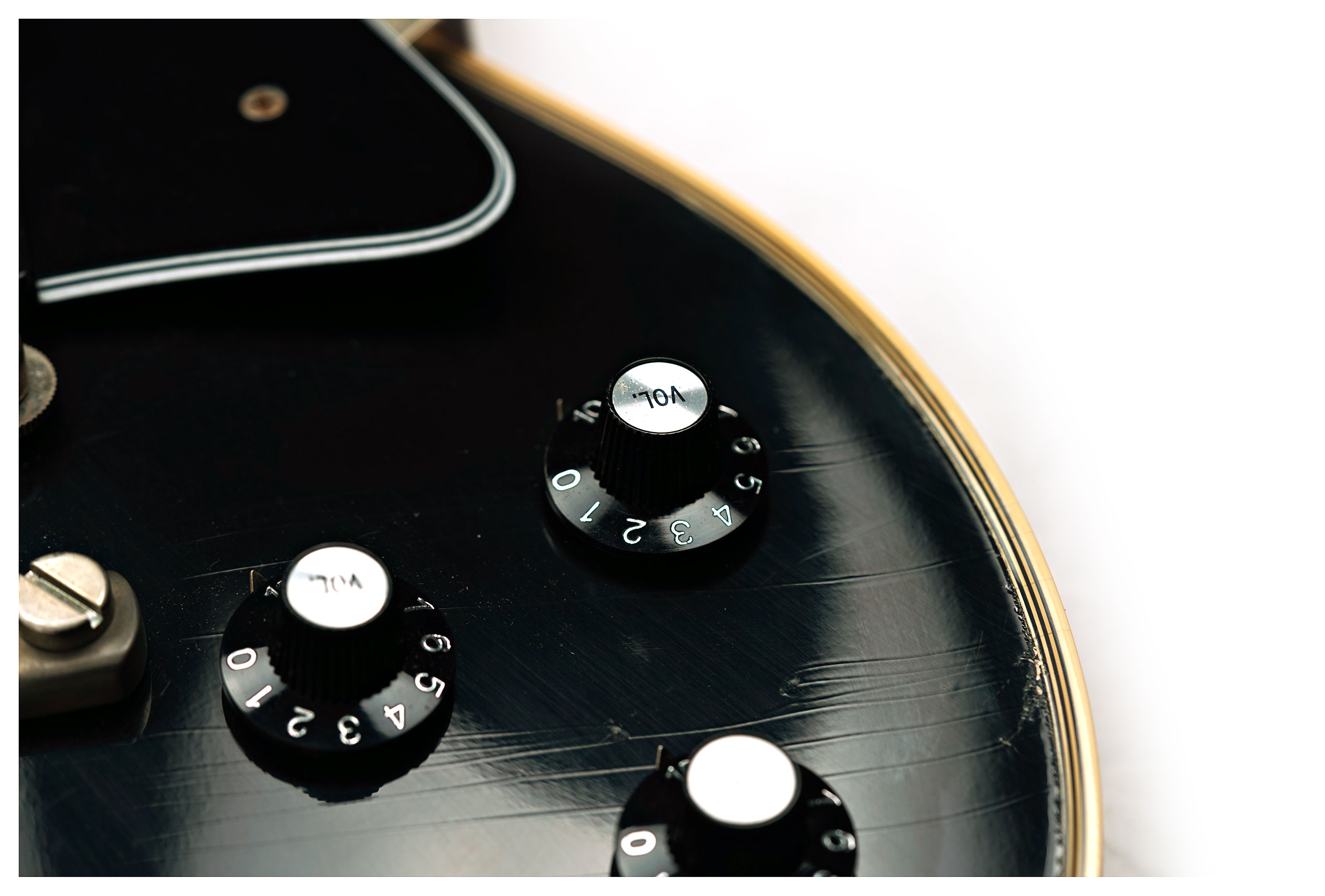 Gibson Custom Shop 1968 Les Paul Custom Ebony Top Gold Back #604498