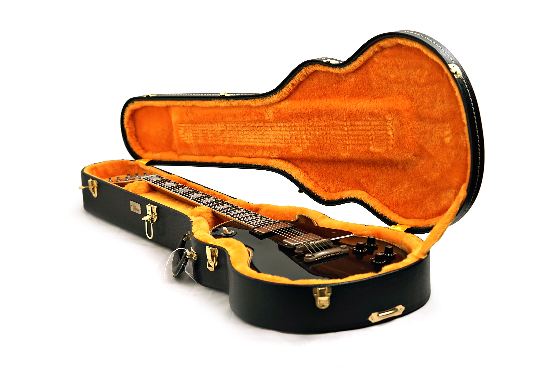 Gibson Custom Shop 1968 Les Paul Custom Ebony Top Gold Back #604498