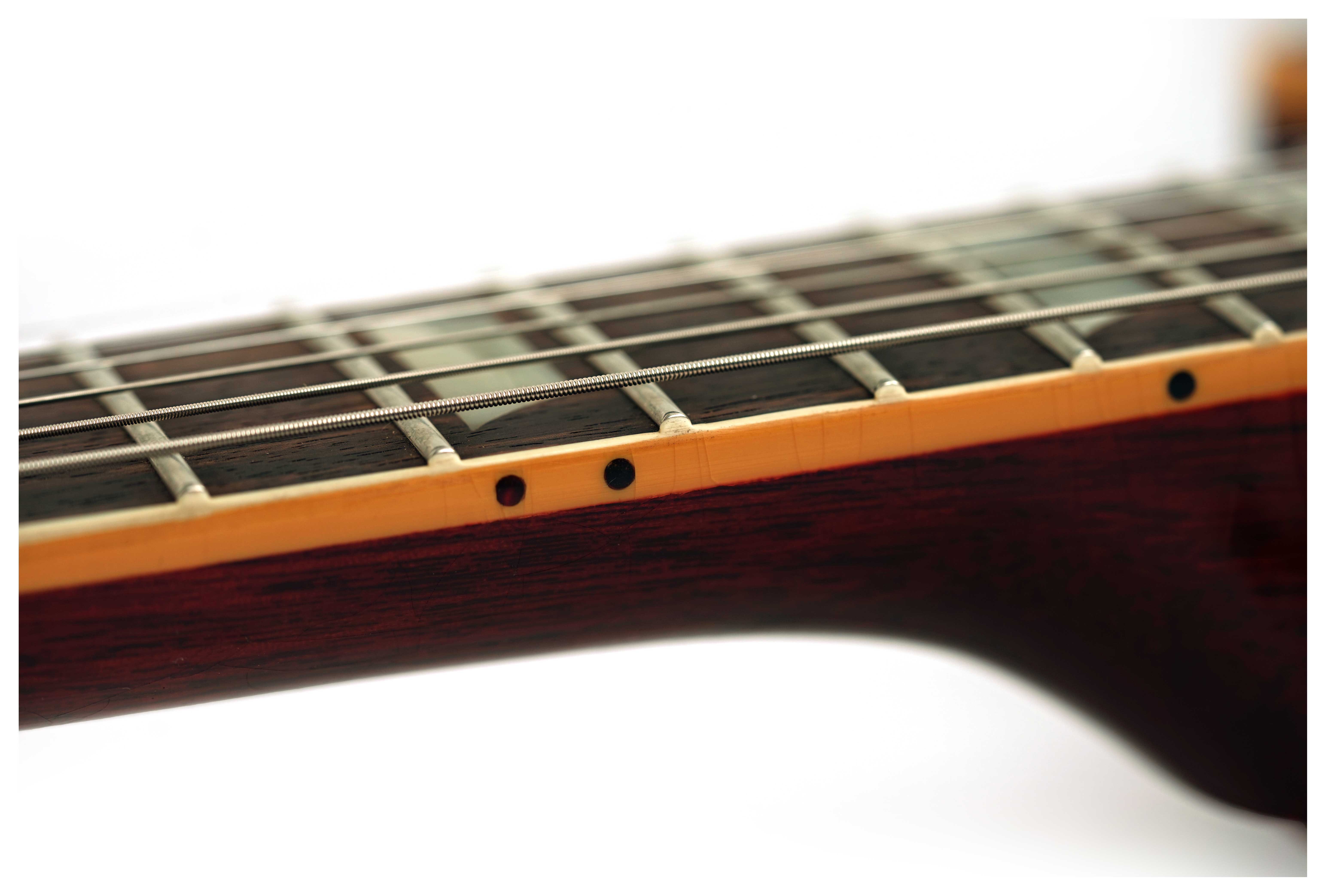 Gibson Custom Shop 1959 Les Paul Standard Birdseye Maple BOTB Page 151 Light Aged Peach Tea Burst #960059