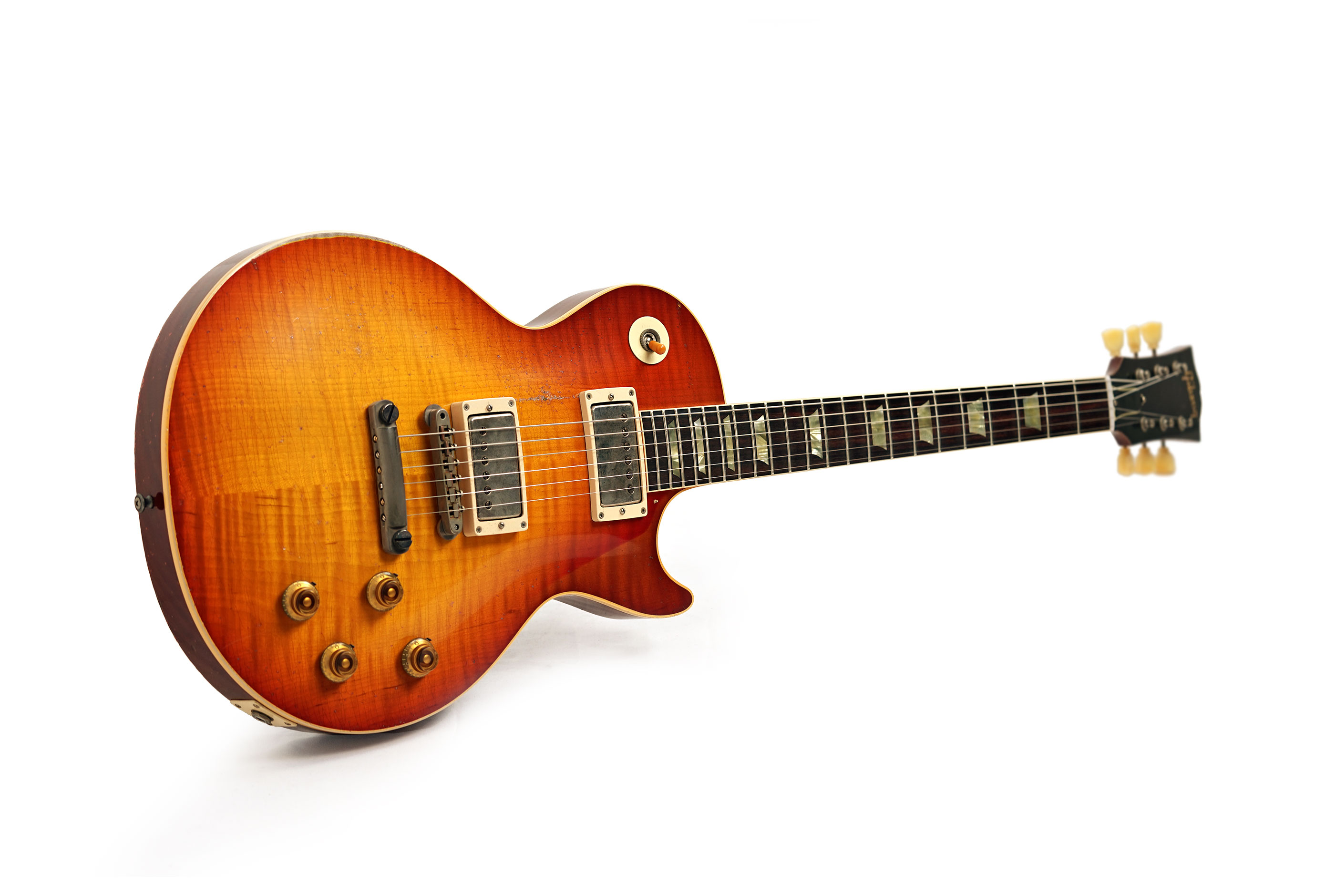Gibson Custom Shop 1959 Les Paul Standard Molten Amber Burst Heavy Aged #960157